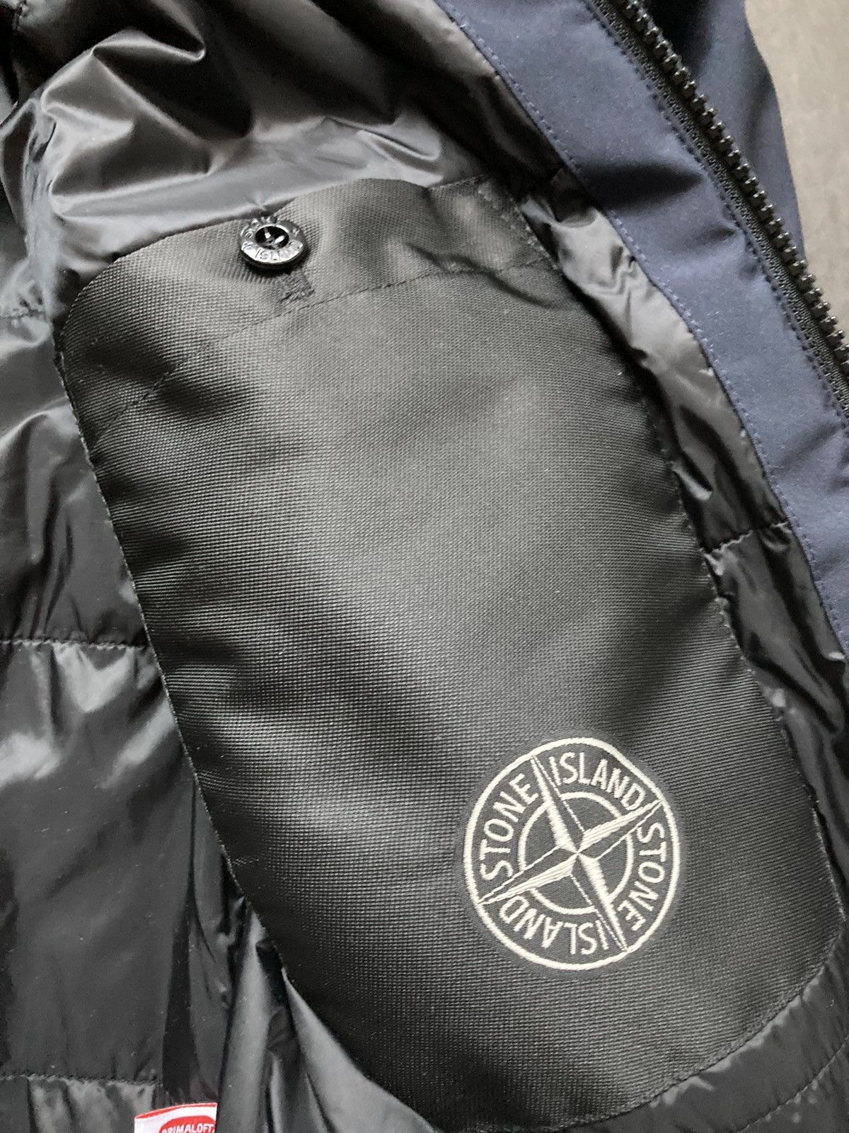 Stone Island Stone Island Soft Shell-R Primaloft navy jacket medium Size US M / EU 48-50 / 2 - 5 Thumbnail