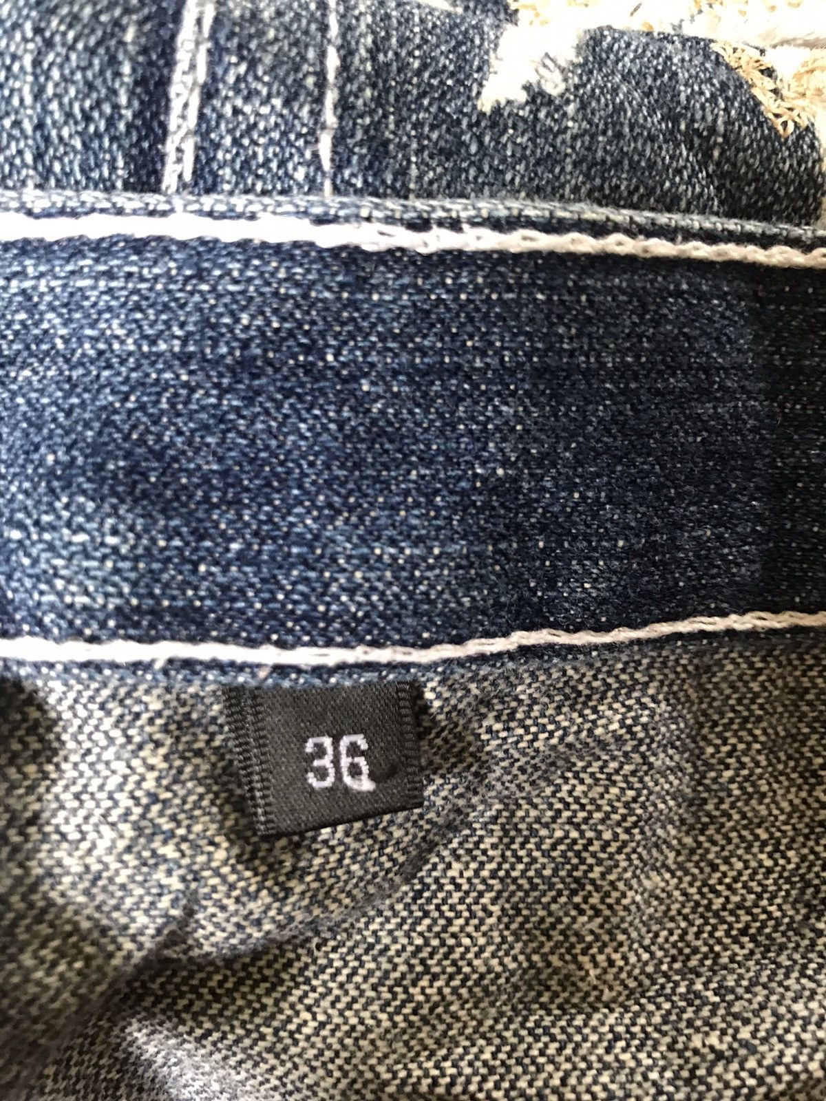 Designer × Japanese Brand VICTORIOUS RASTA DENIM DESIGN CANNABIS LEAVES Size US 37 - 14 Thumbnail