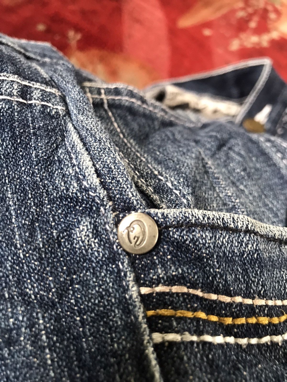 Designer × Japanese Brand VICTORIOUS RASTA DENIM DESIGN CANNABIS LEAVES Size US 37 - 13 Thumbnail
