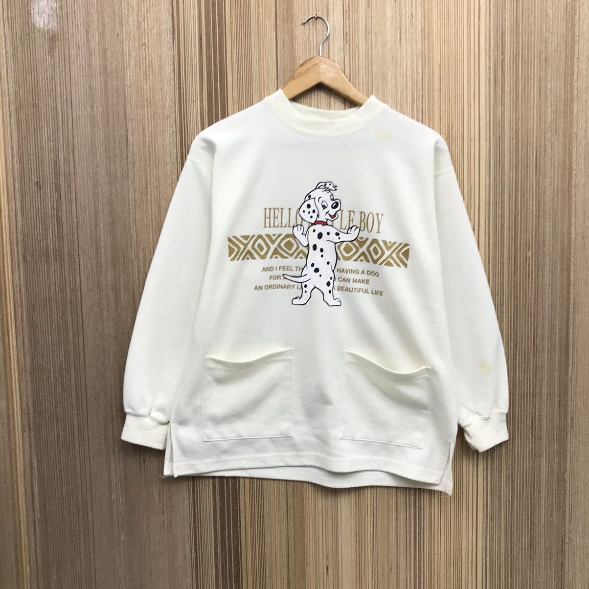 Vintage Darling Puppies Dog Animal Sweatshirt