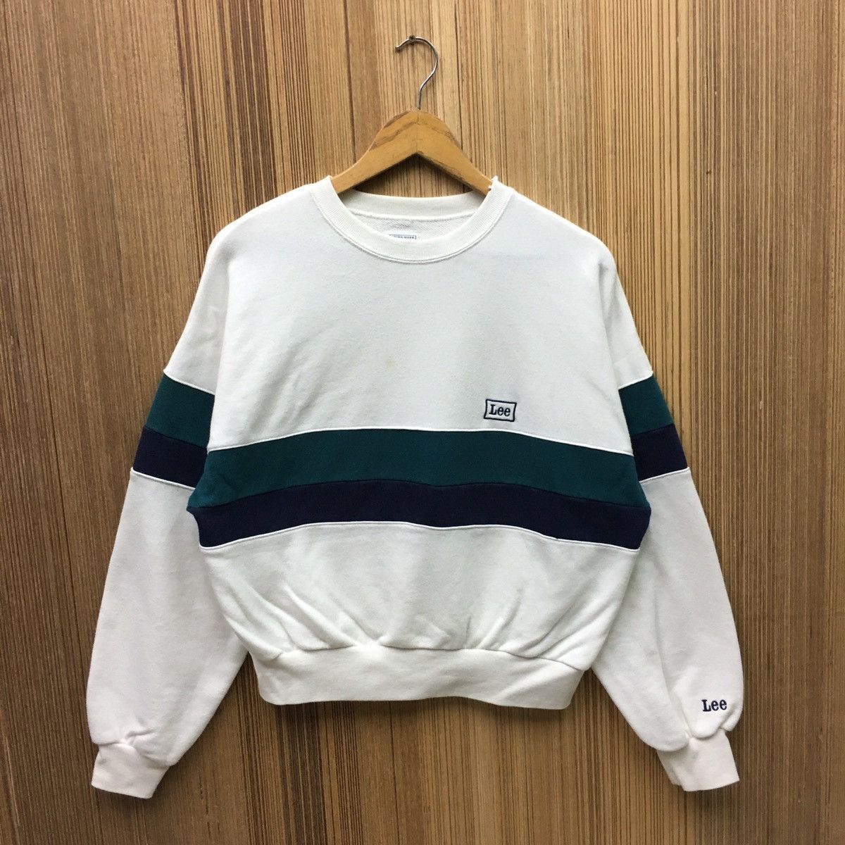 Vintage Lee Small Logo Spellout Sweatshirt