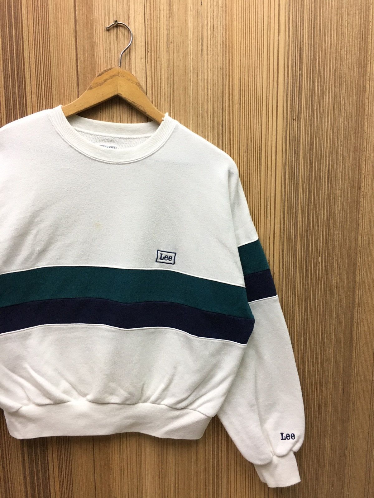Vintage Lee Small Logo Spellout Sweatshirt
