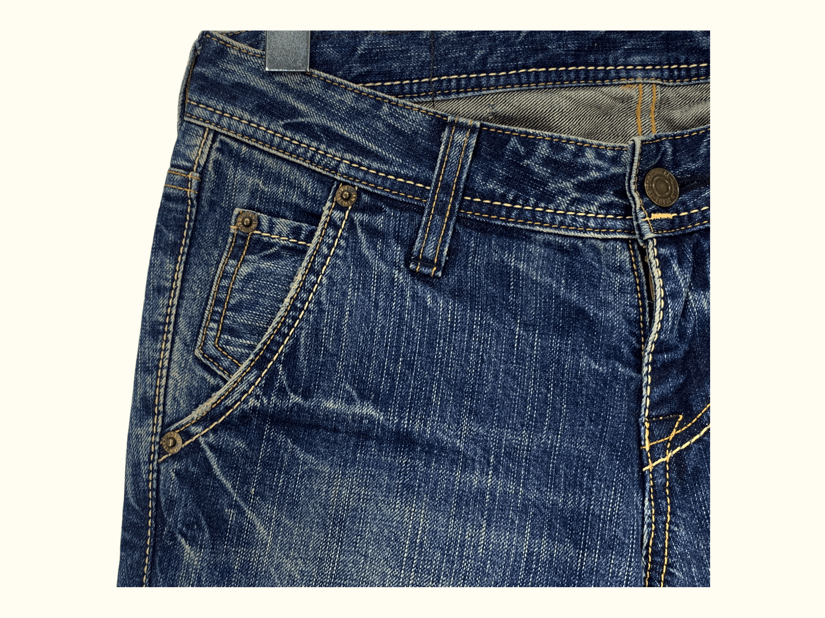Johnbull John Bull Jeans Japanese Workwear Hickory Tactical Pants Size 30" / US 8 / IT 44 - 11 Thumbnail