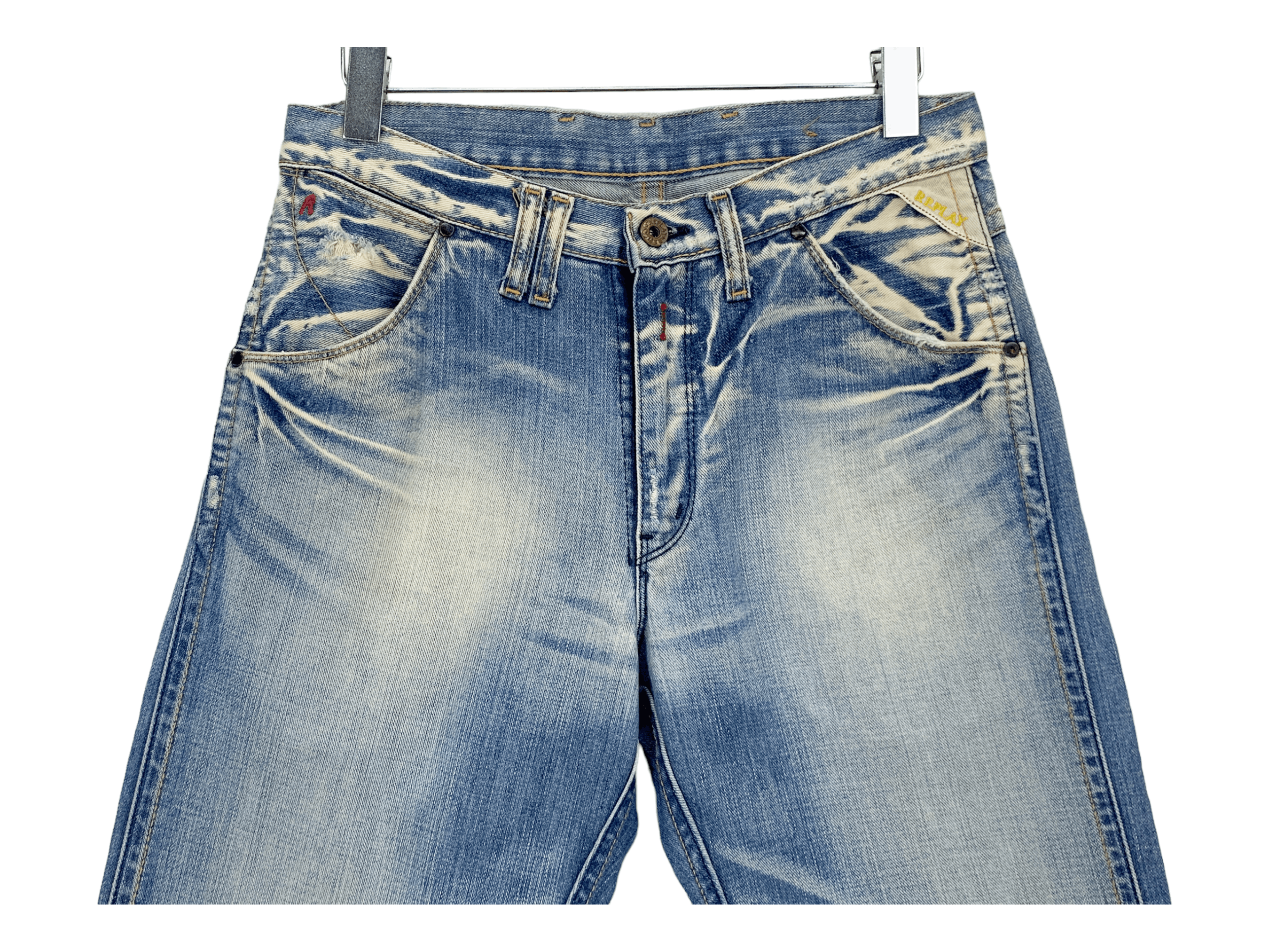 Replay Replay Denim Jeans Replay Distressed Jeans Size US 30 / EU 46 - 3 Thumbnail