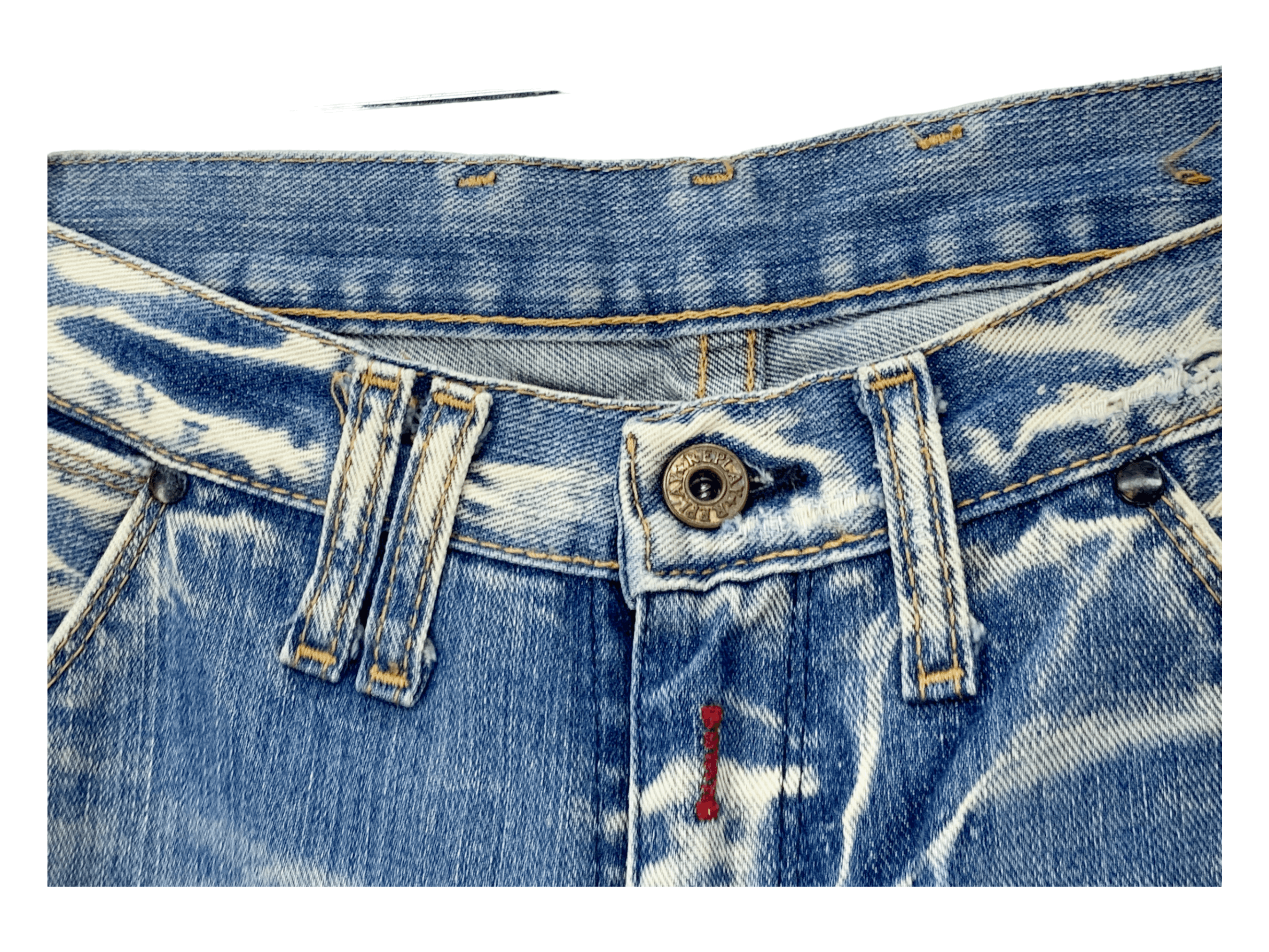 Replay Replay Denim Jeans Replay Distressed Jeans Size US 30 / EU 46 - 10 Thumbnail