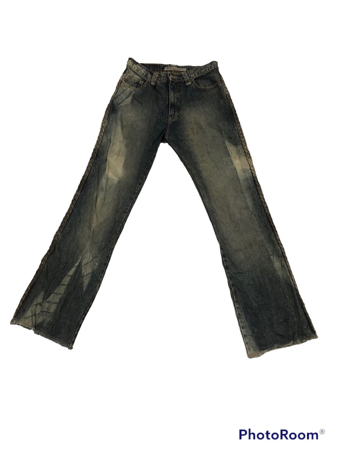 Kapital Vintage Krush Jeans Made in Usa Rare Acid Wash Kapital Style Size US 29 - 1 Thumbnail