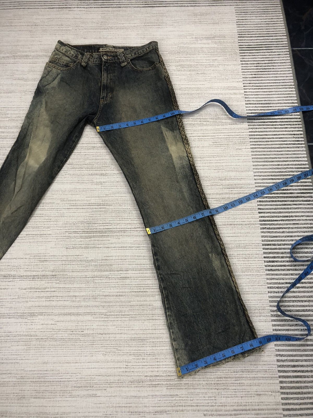 Kapital Vintage Krush Jeans Made in Usa Rare Acid Wash Kapital Style Size US 29 - 8 Thumbnail