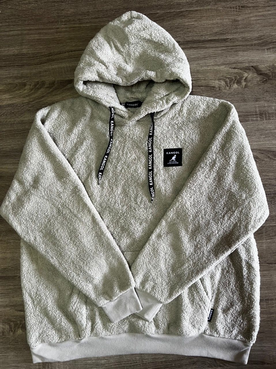 Kangol × Vintage Vintage KANGOL Small Logo Fleece Hoodie Size US M / EU 48-50 / 2 - 1 Thumbnail