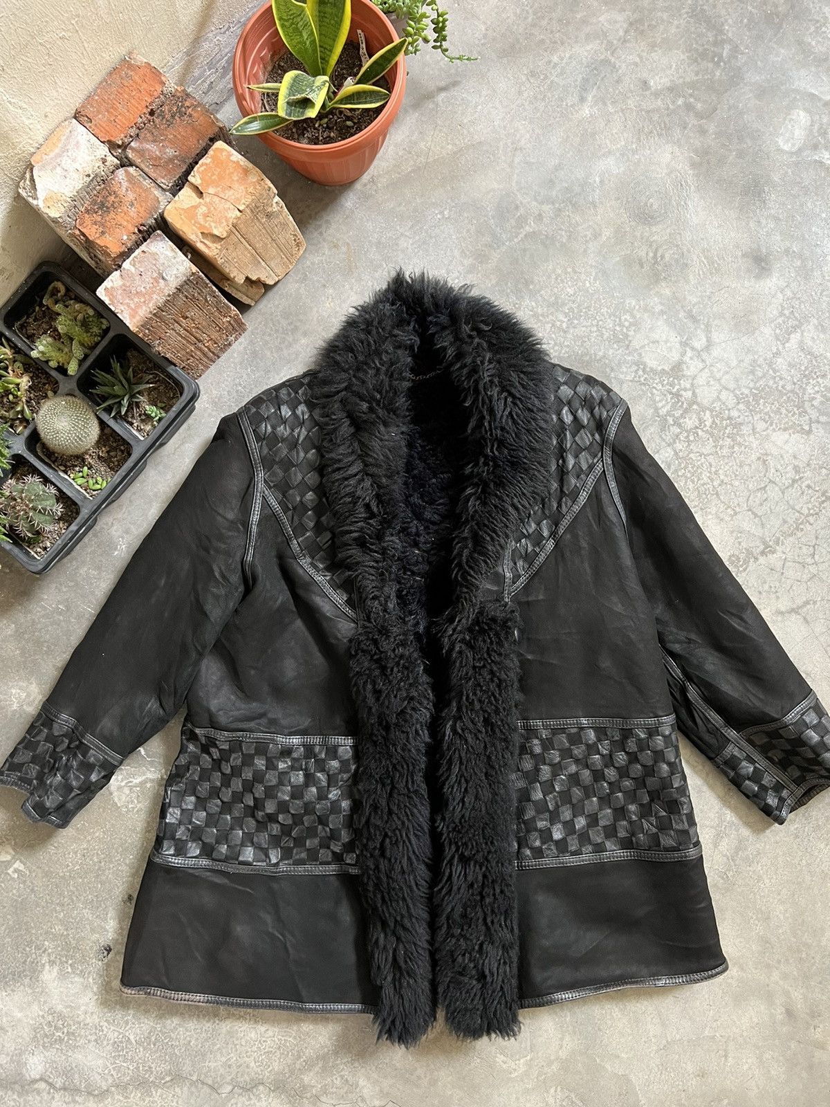 Designer Steals 💫 Vintage Denver Shearling Jacket Size US M / EU 48-50 / 2 - 2 Thumbnail
