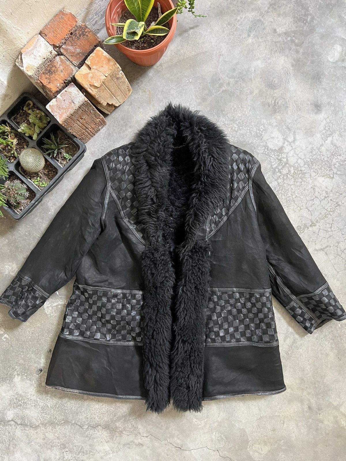 Designer Steals 💫 Vintage Denver Shearling Jacket Size US M / EU 48-50 / 2 - 1 Thumbnail
