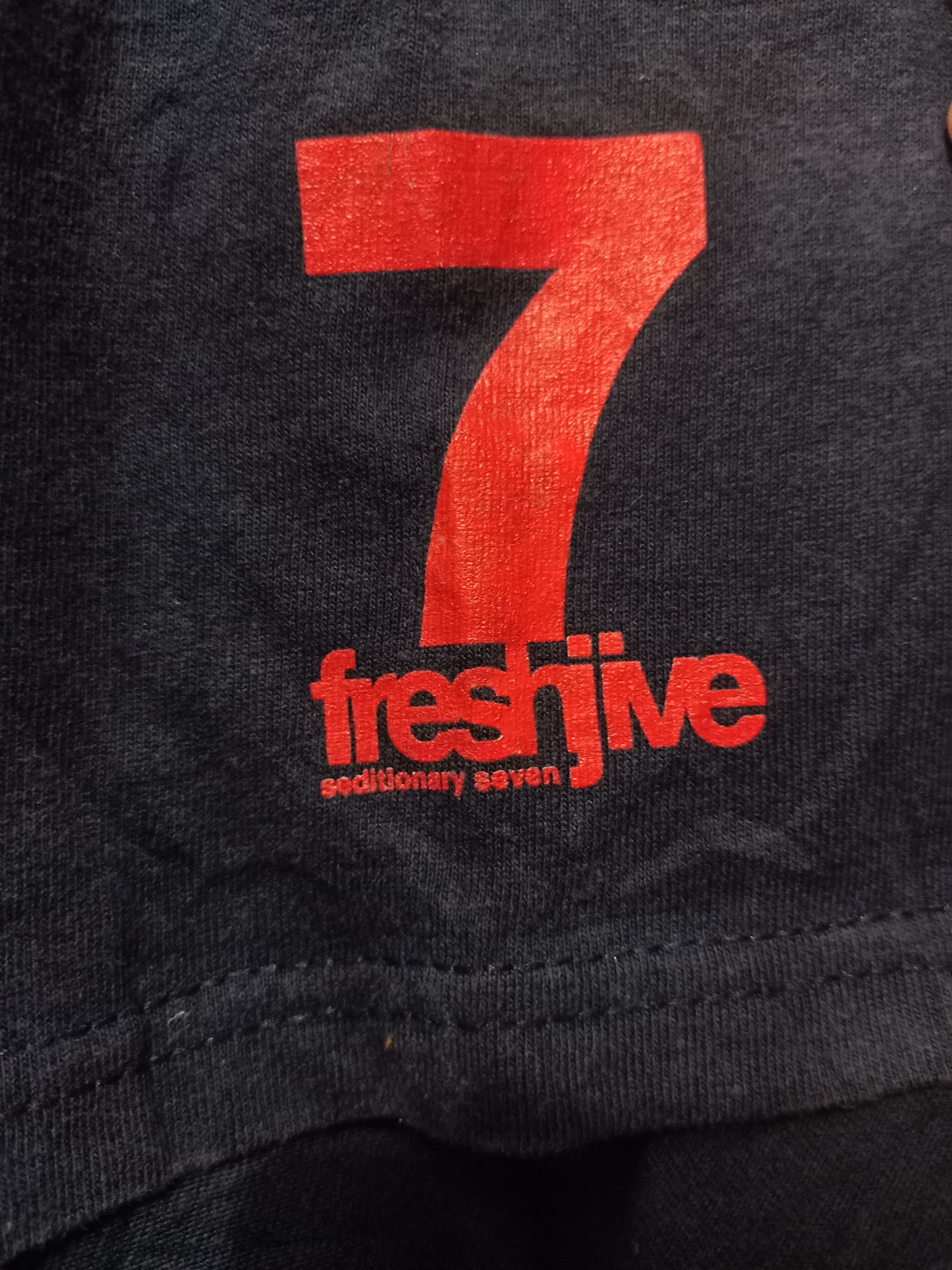 Band Tees × Freshjive Vintage 90's Band Freshjive seditionary seven spellout Size US L / EU 52-54 / 3 - 5 Thumbnail
