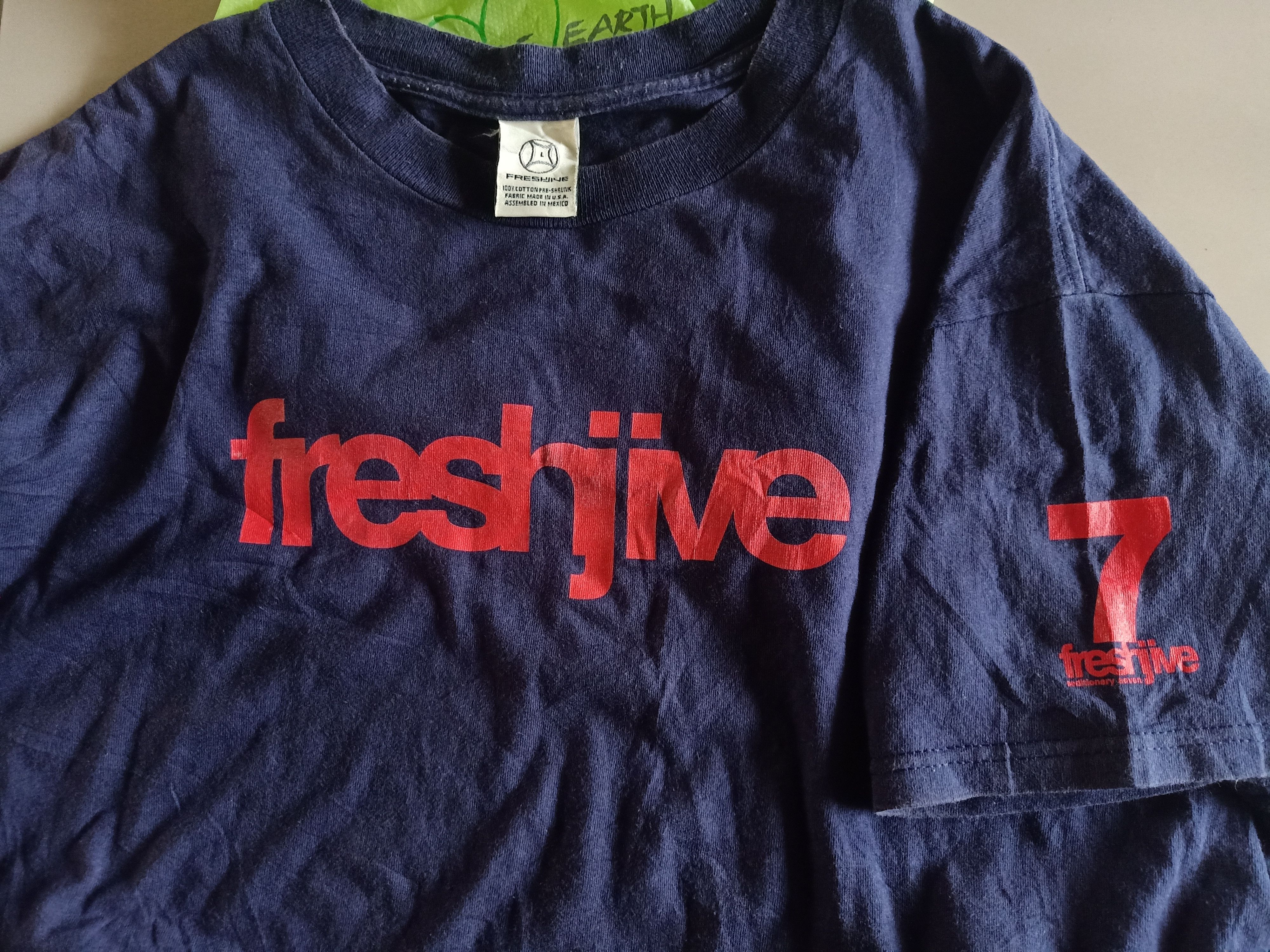 Band Tees × Freshjive Vintage 90's Band Freshjive seditionary seven spellout Size US L / EU 52-54 / 3 - 8 Thumbnail
