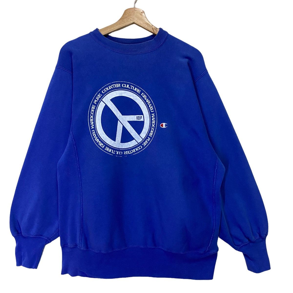 Champion × Sports Specialties × Vintage Vintage Champion Reverse Weave Big Logo Crewneck Sweatshirt Size US M / EU 48-50 / 2 - 1 Thumbnail