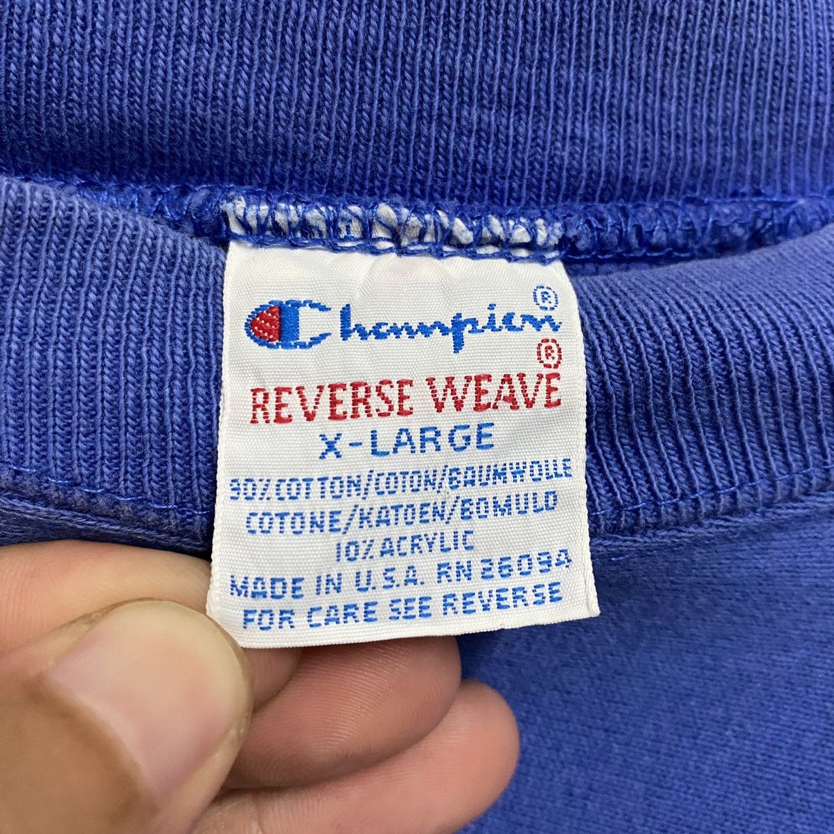 Champion × Sports Specialties × Vintage Vintage Champion Reverse Weave Big Logo Crewneck Sweatshirt Size US M / EU 48-50 / 2 - 8 Thumbnail