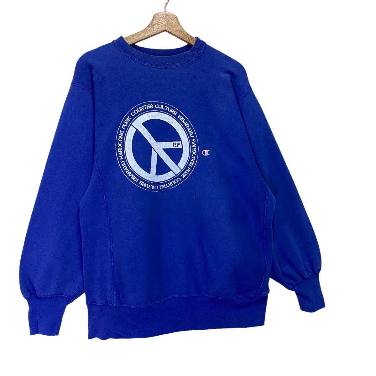 Champion × Sports Specialties × Vintage Vintage Champion Reverse Weave Big Logo Crewneck Sweatshirt Size US M / EU 48-50 / 2 - 2 Thumbnail
