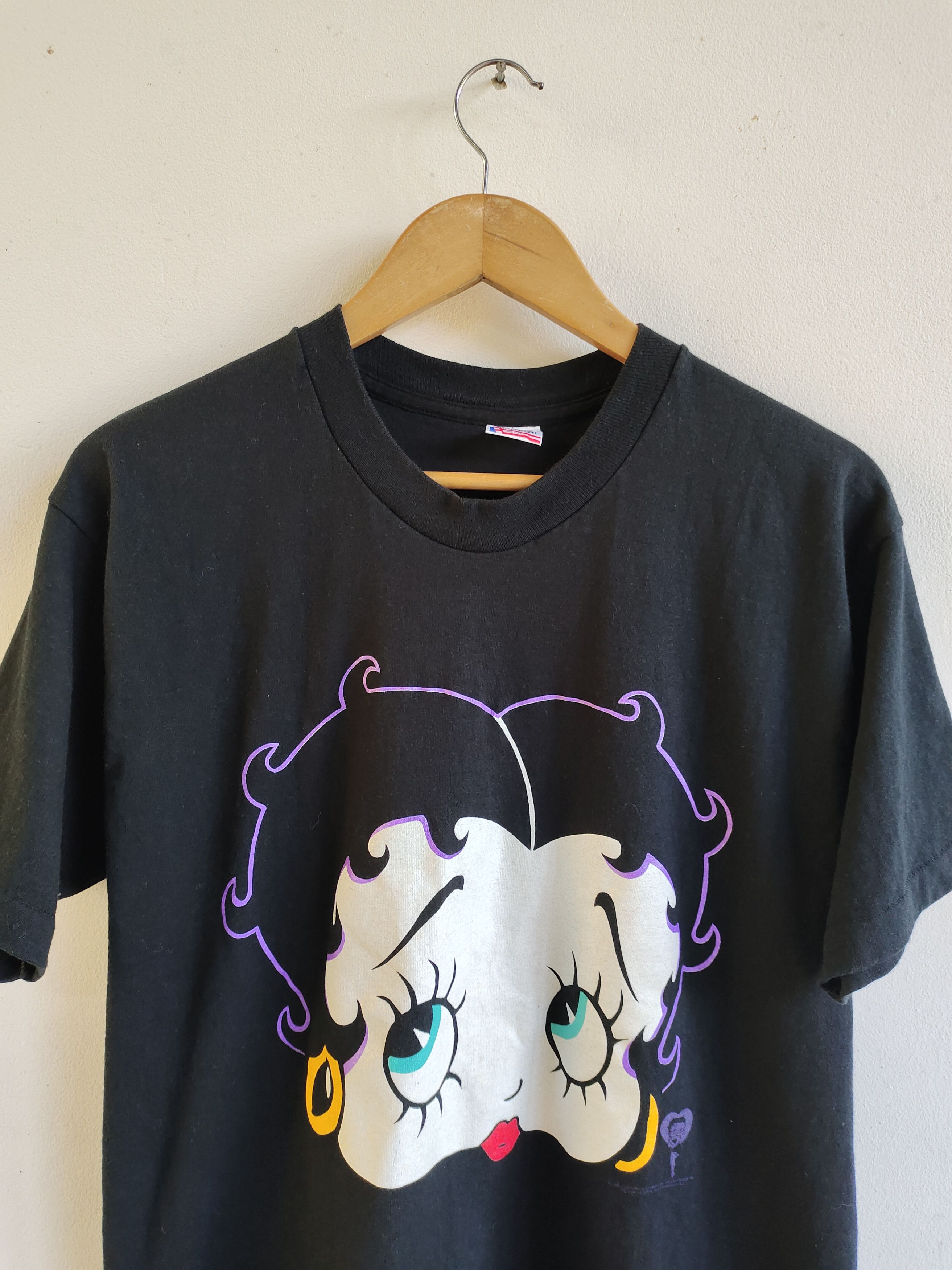 Cartoon Network Vintage 90s Betty Boop Cartoon Tshirt Size US L / EU 52-54 / 3 - 2 Thumbnail