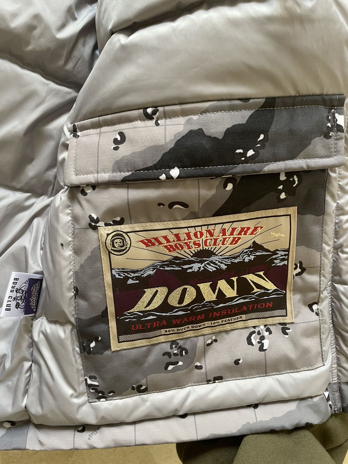 Billionaire Boys Club BBC Camo down parka M Size US M / EU 48-50 / 2 - 7 Thumbnail