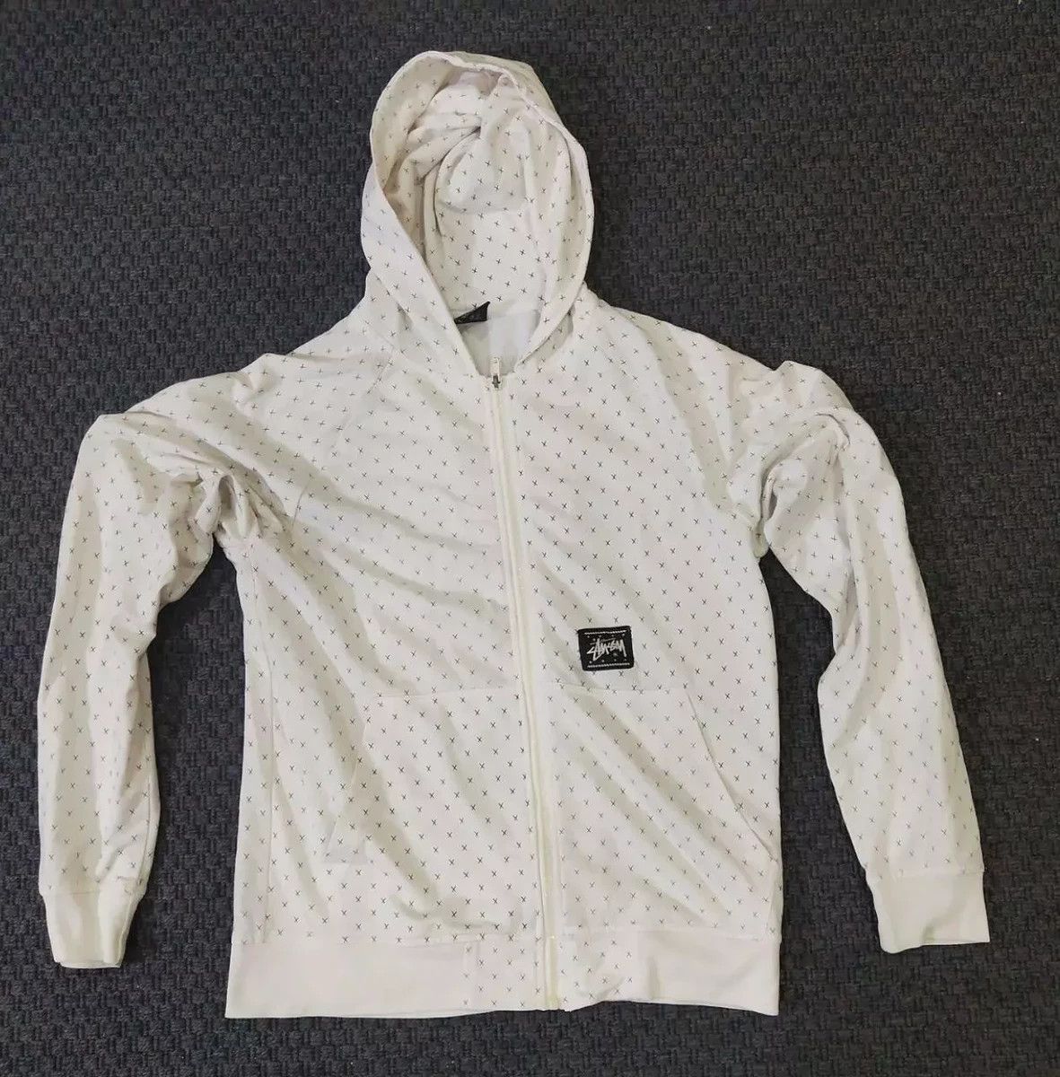 Japanese Brand × Stussy Stussy full print Design Hoodie kaws Size US M / EU 48-50 / 2 - 3 Thumbnail