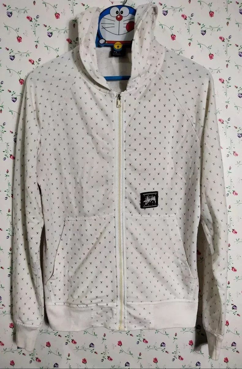 Japanese Brand × Stussy Stussy full print Design Hoodie kaws Size US M / EU 48-50 / 2 - 1 Thumbnail