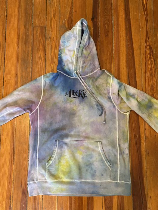 Awake tie hot sale dye hoodie