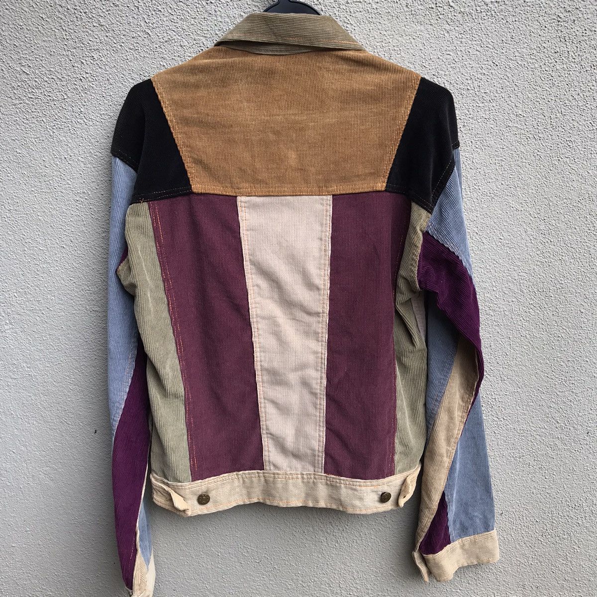Japanese Brand JAPANESE corduroy patchwork jacket Size US S / EU 44-46 / 1 - 3 Thumbnail