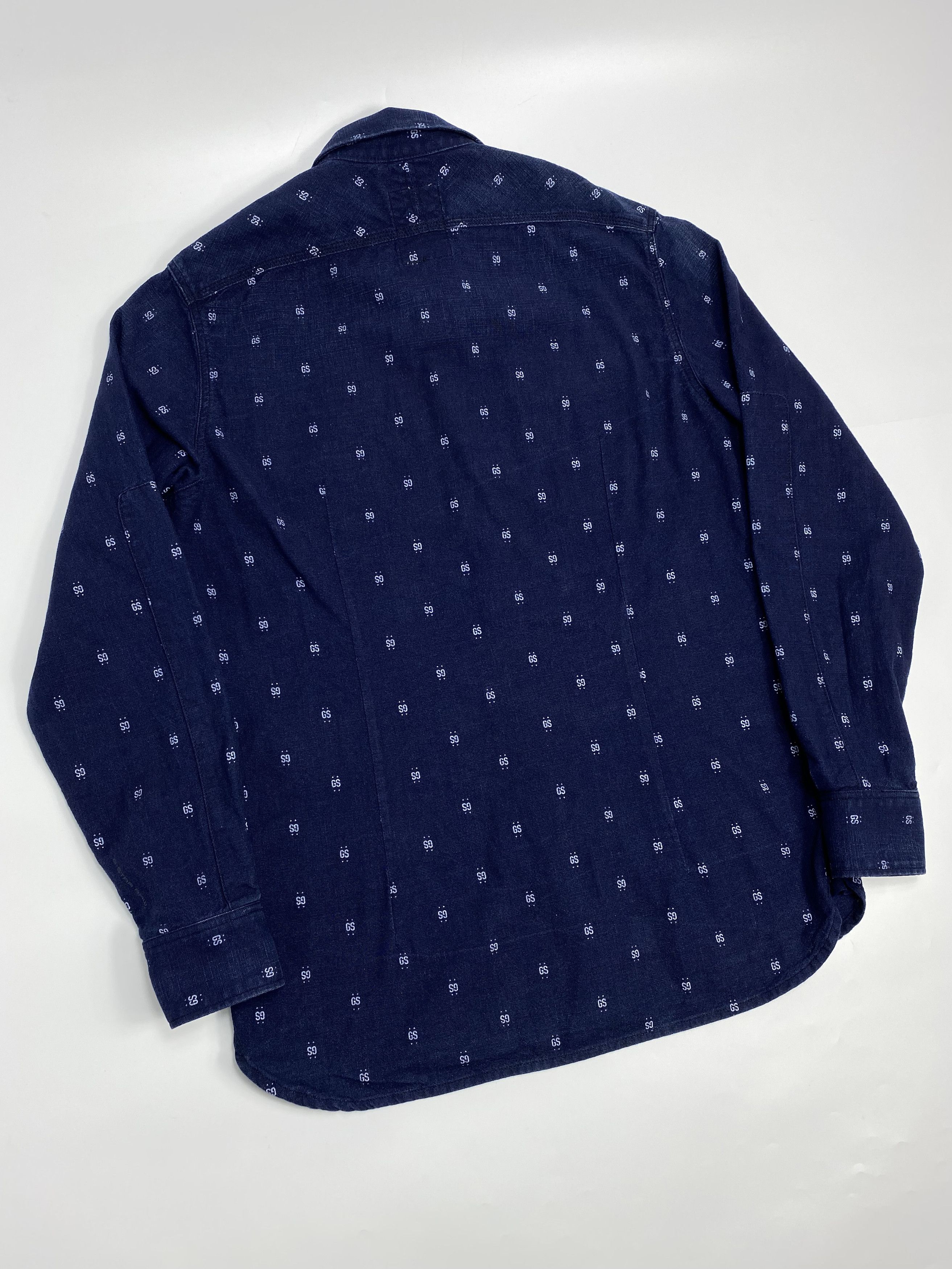 G-Star G-Star Raw Twin Pocket Monogram Denim LS Shirt Size US L / EU 52-54 / 3 - 5 Thumbnail