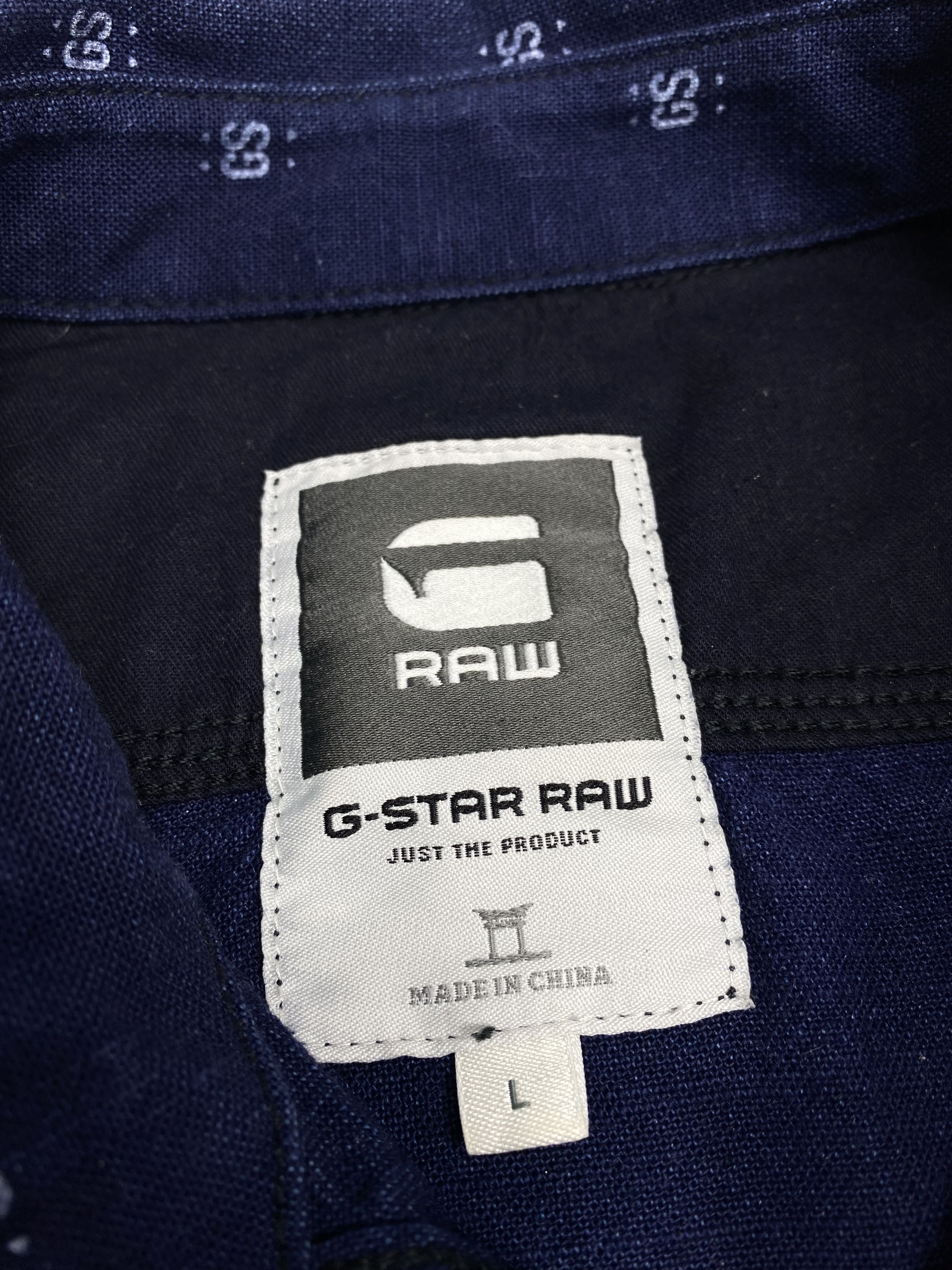 G-Star G-Star Raw Twin Pocket Monogram Denim LS Shirt Size US L / EU 52-54 / 3 - 3 Thumbnail