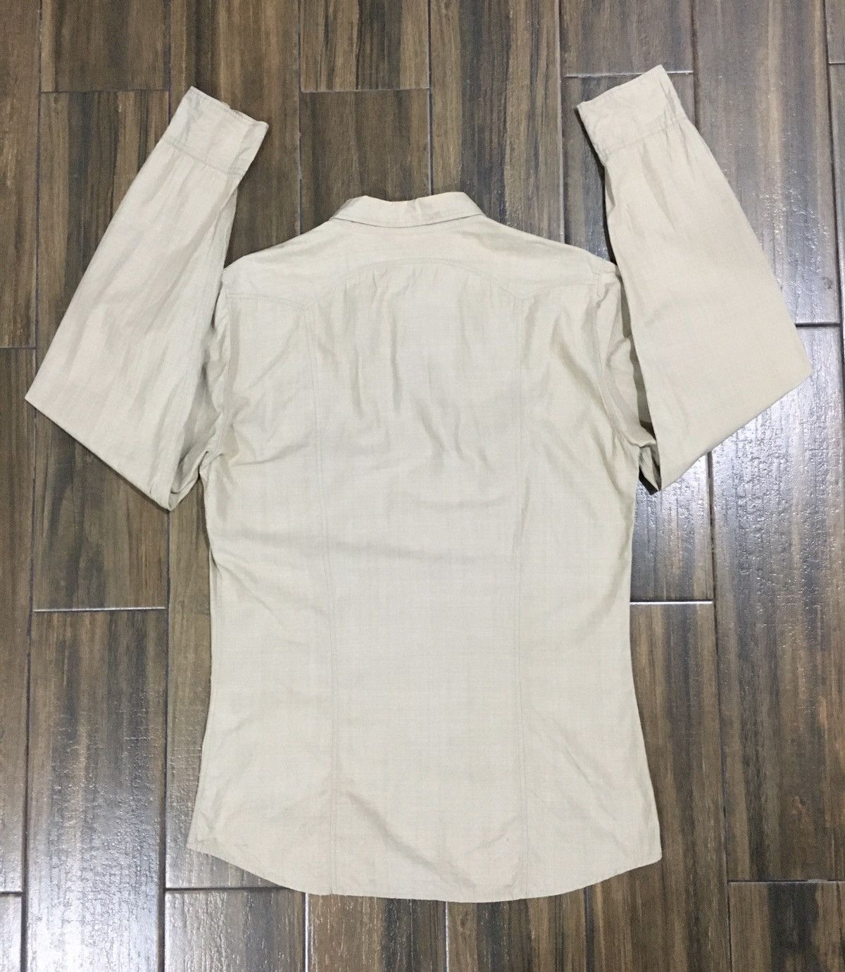 Marithe + Francois Girbaud Marithe + Francois Girbaud Slim Shirt Double Pocket Size US L / EU 52-54 / 3 - 2 Thumbnail