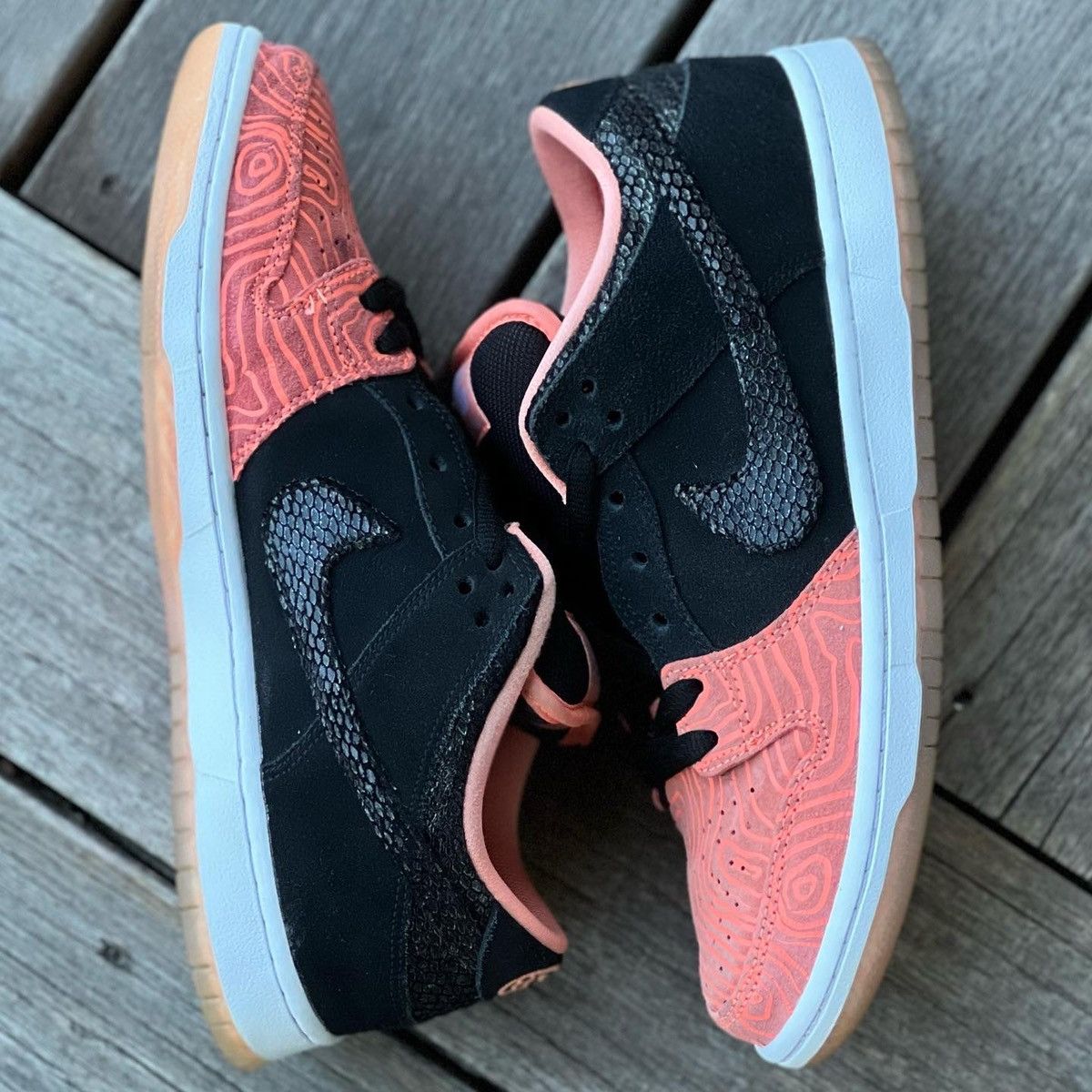 dunk low fish ladder