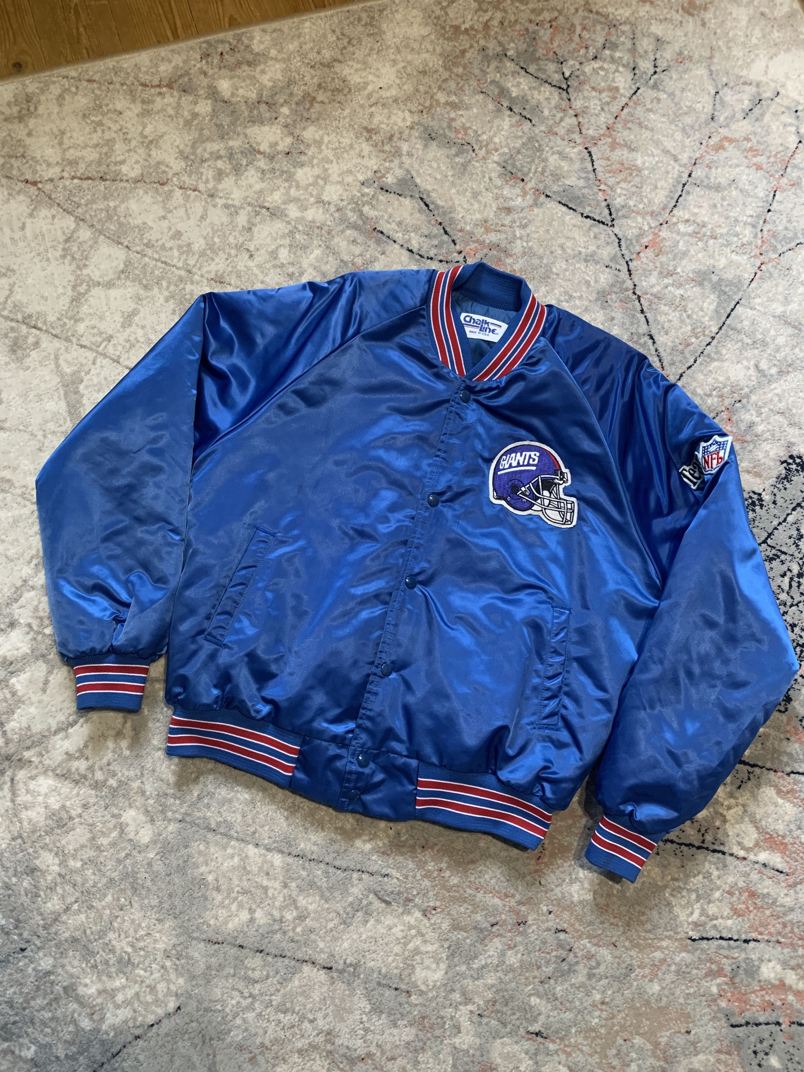 Chalk Line × NFL × Vintage Giants Chalk Line Made In USA