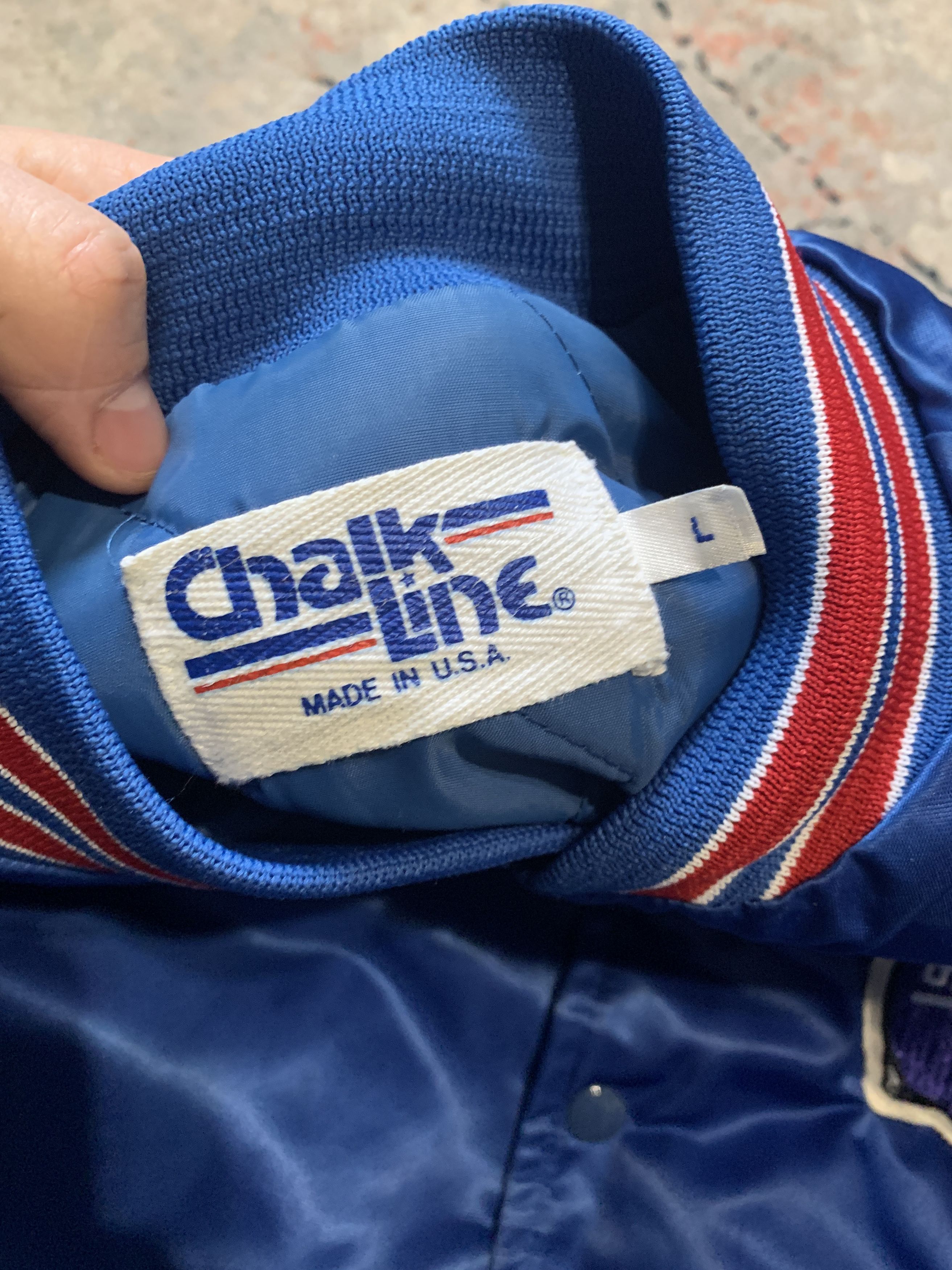 Chalk Line Giants Chalk Line Made In USA Vintage Jacket Size US L / EU 52-54 / 3 - 9 Thumbnail