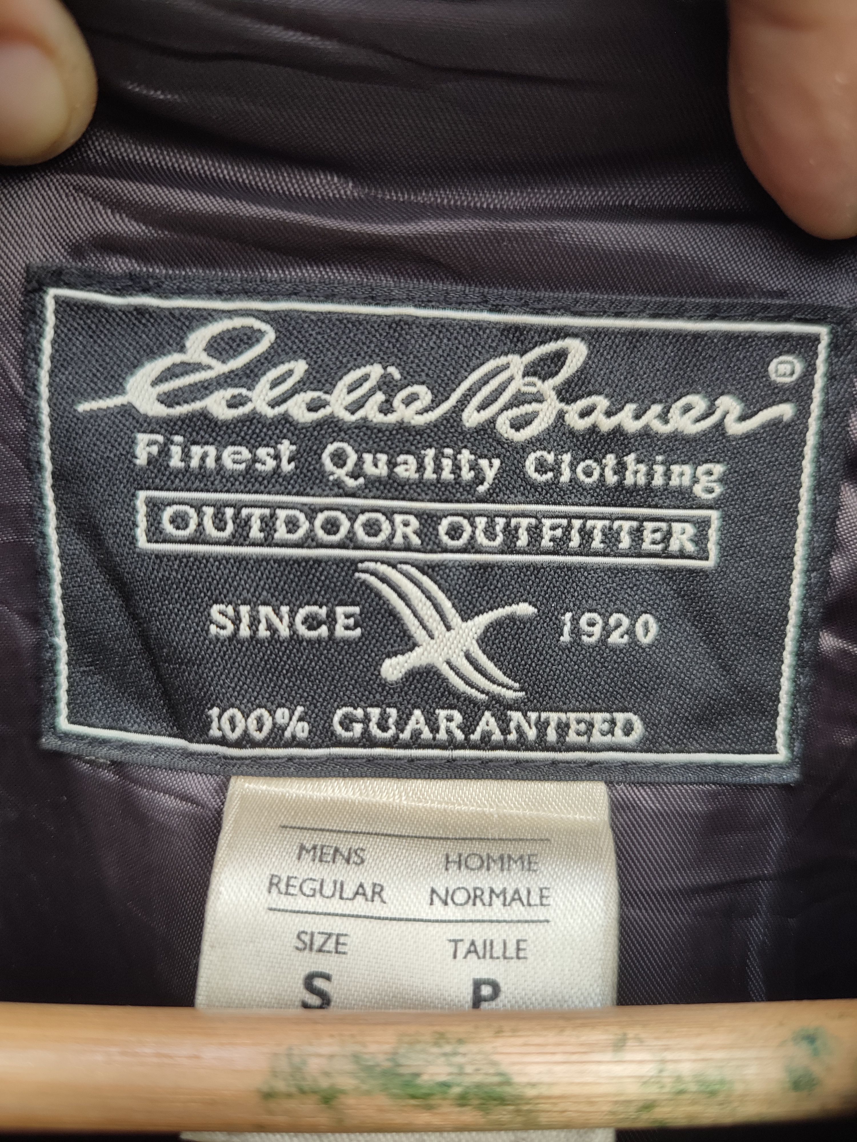 Eddie Bauer Eddie Bauer Brown Leather Bomber Jacket (Size S) Size US S / EU 44-46 / 1 - 4 Thumbnail