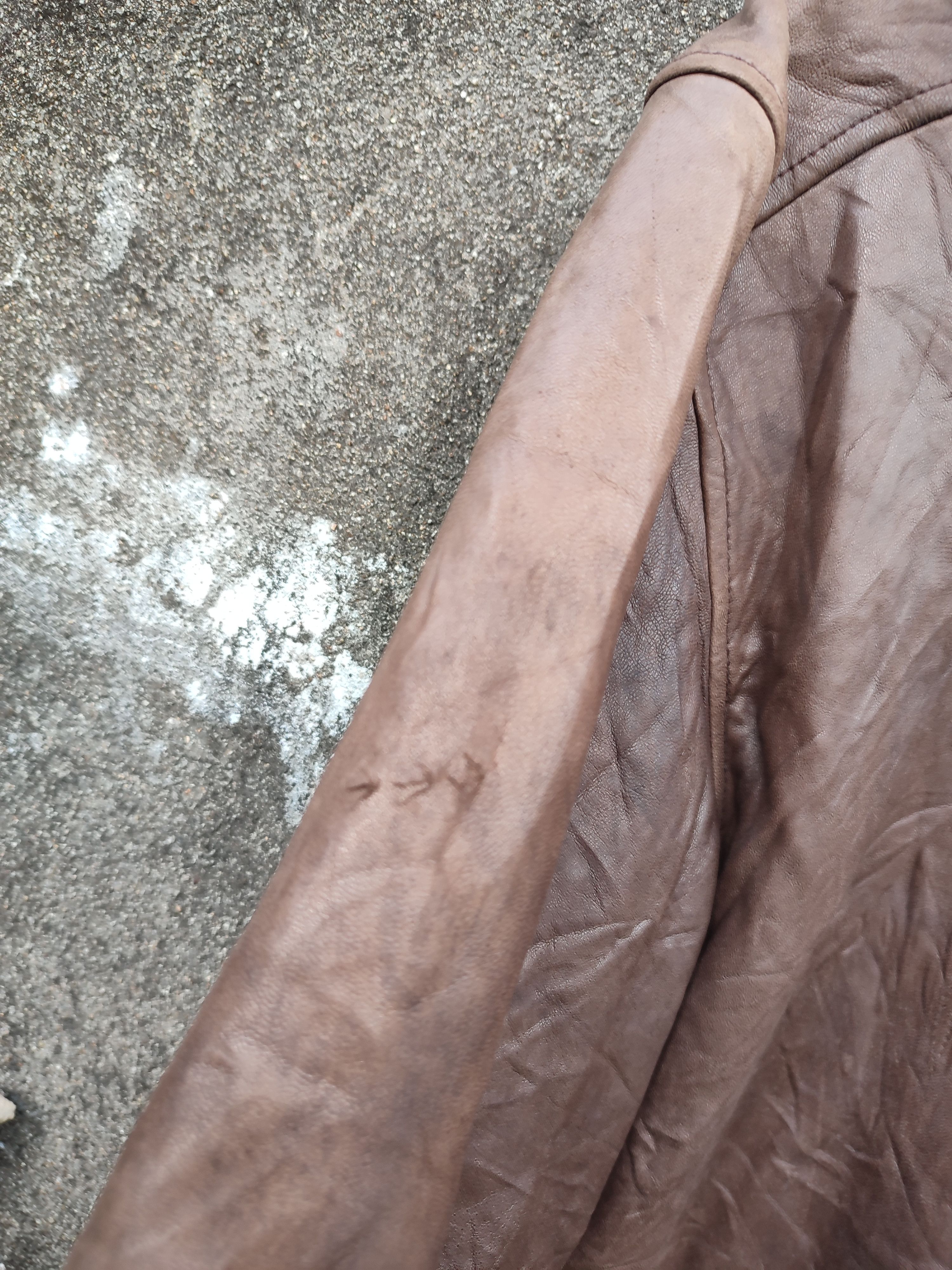 Eddie Bauer Eddie Bauer Brown Leather Bomber Jacket (Size S) Size US S / EU 44-46 / 1 - 5 Thumbnail