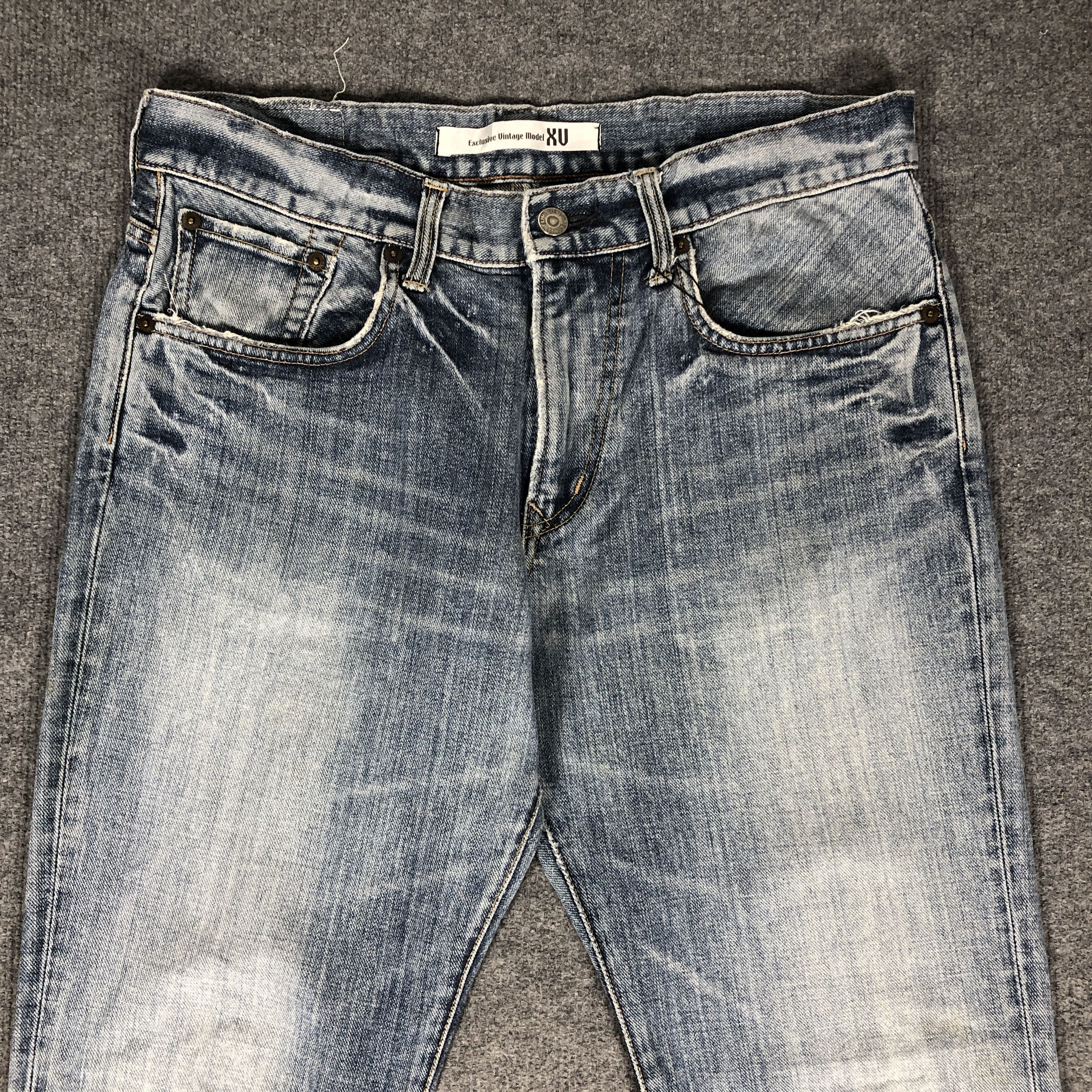 Edwin × Vintage Vintage Edwin Light Blue Wash Jeans L1173 Size US 34 / EU 50 - 5 Thumbnail