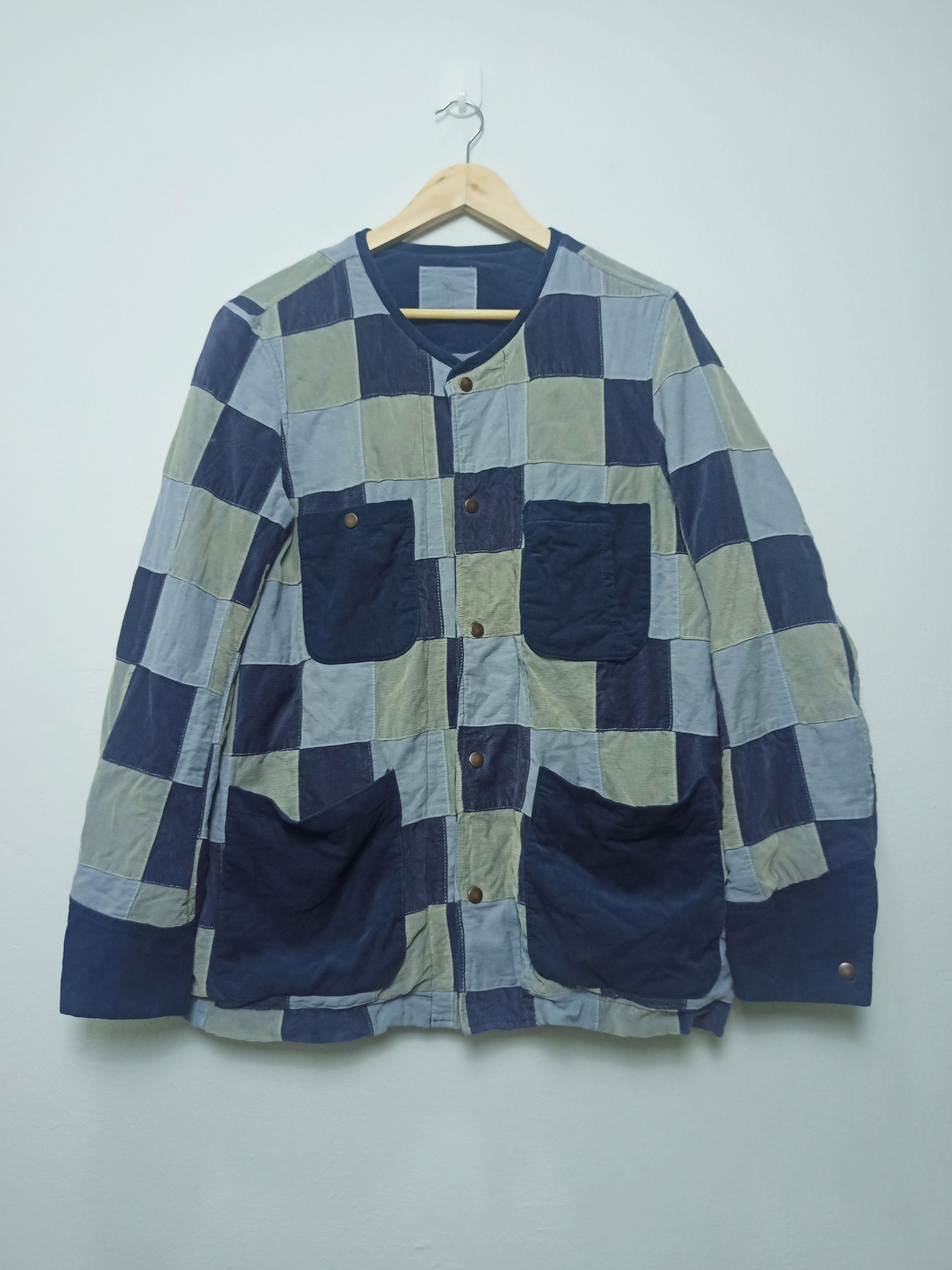 Bukht Vintage Bukht Patchwork Corduroy Jacket Size US S / EU 44-46 / 1 - 2 Thumbnail