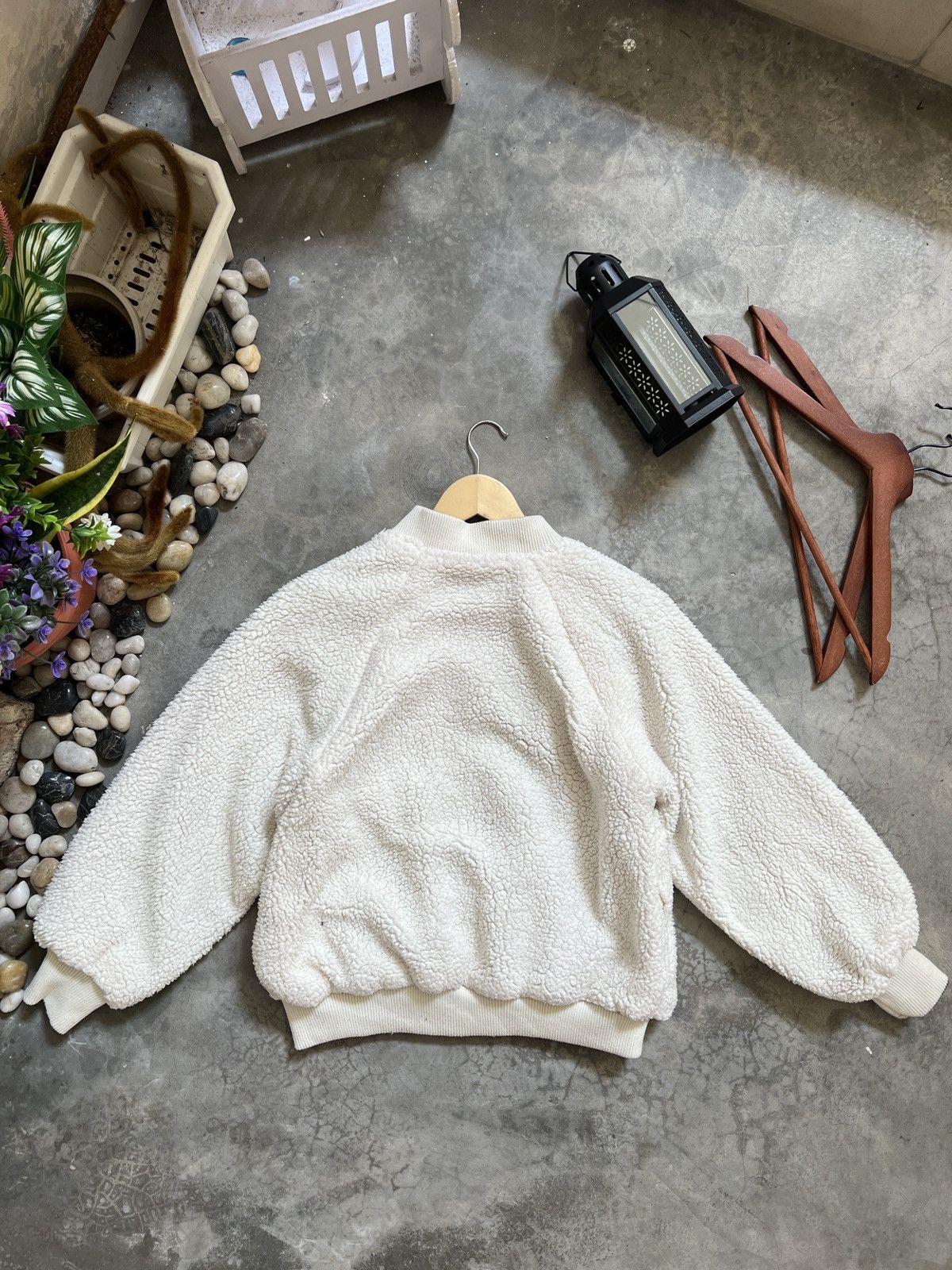 Japanese Brand × Vintage Vintage 🖤 Japanese Riversible Sherpa Bomber Style Jacket Size US S / EU 44-46 / 1 - 6 Thumbnail