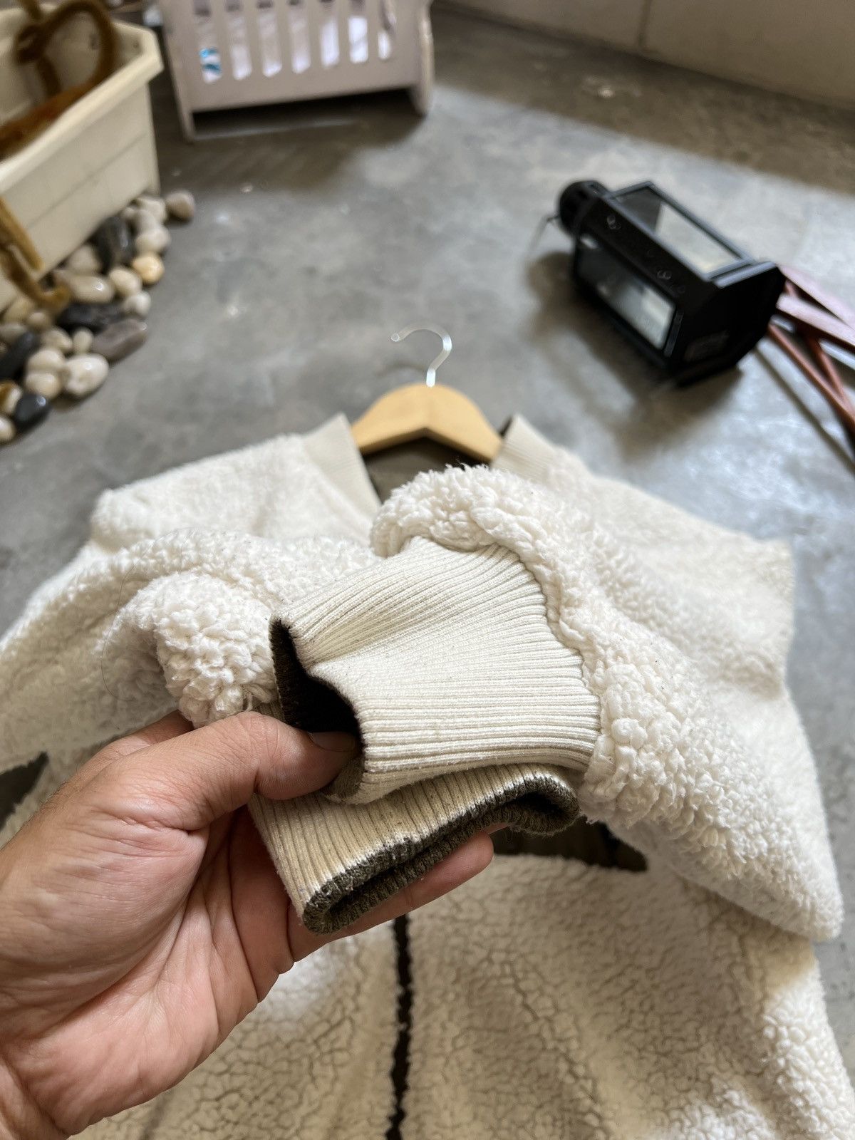 Japanese Brand × Vintage Vintage 🖤 Japanese Riversible Sherpa Bomber Style Jacket Size US S / EU 44-46 / 1 - 19 Thumbnail