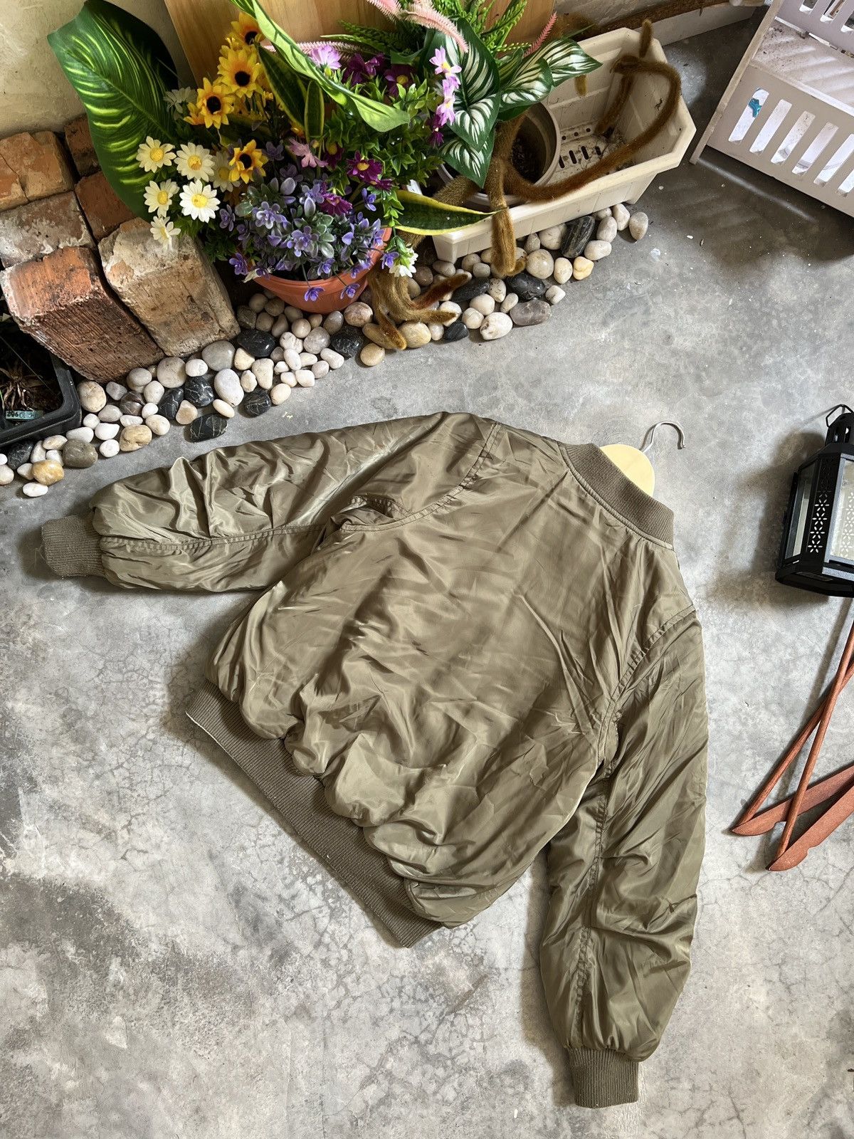 Japanese Brand × Vintage Vintage 🖤 Japanese Riversible Sherpa Bomber Style Jacket Size US S / EU 44-46 / 1 - 17 Thumbnail