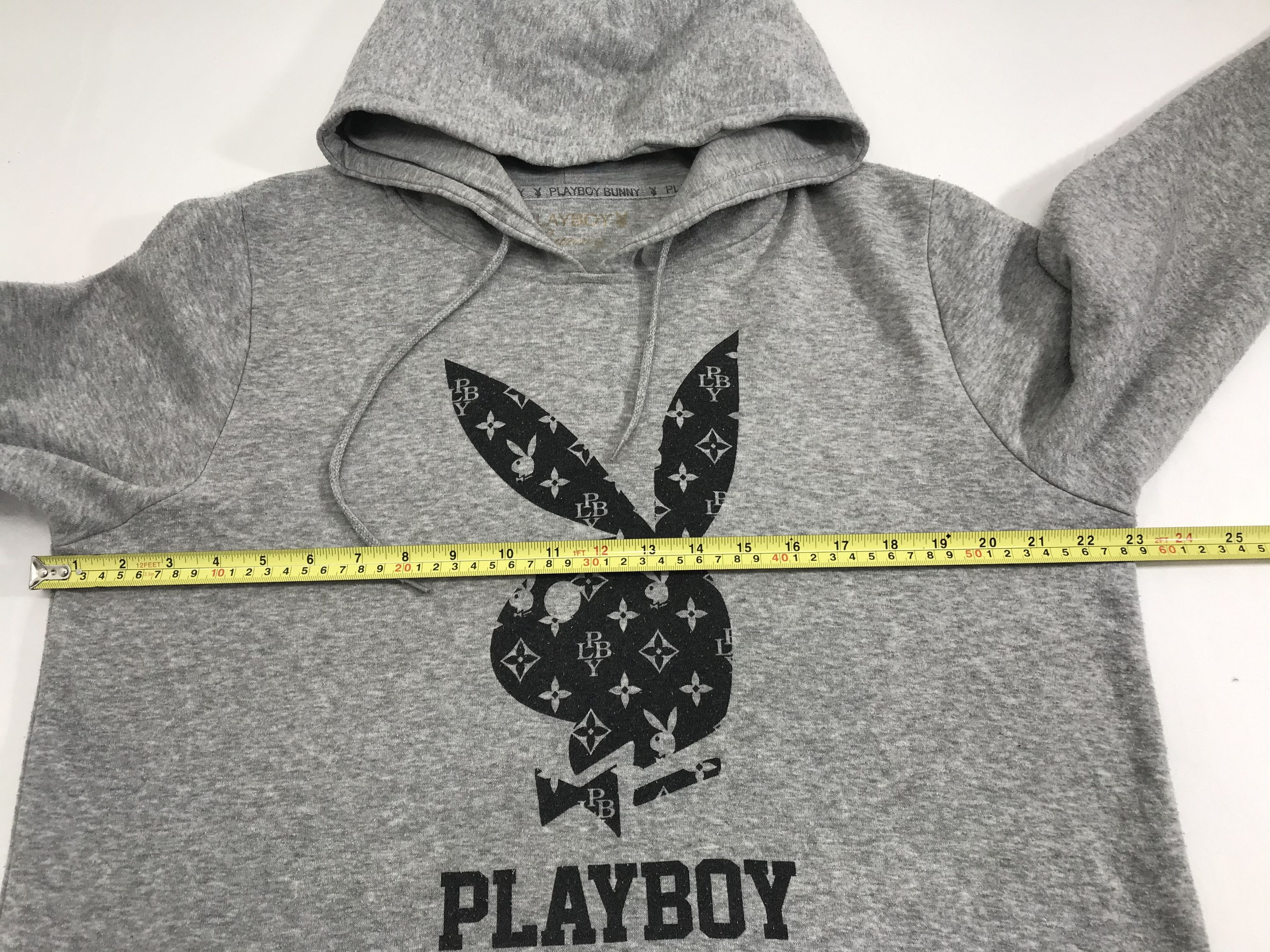 Playboy ❌Last Drop❌Playboy hoodies Sweatshirt LV monogram Big logo Size US XL / EU 56 / 4 - 7 Thumbnail