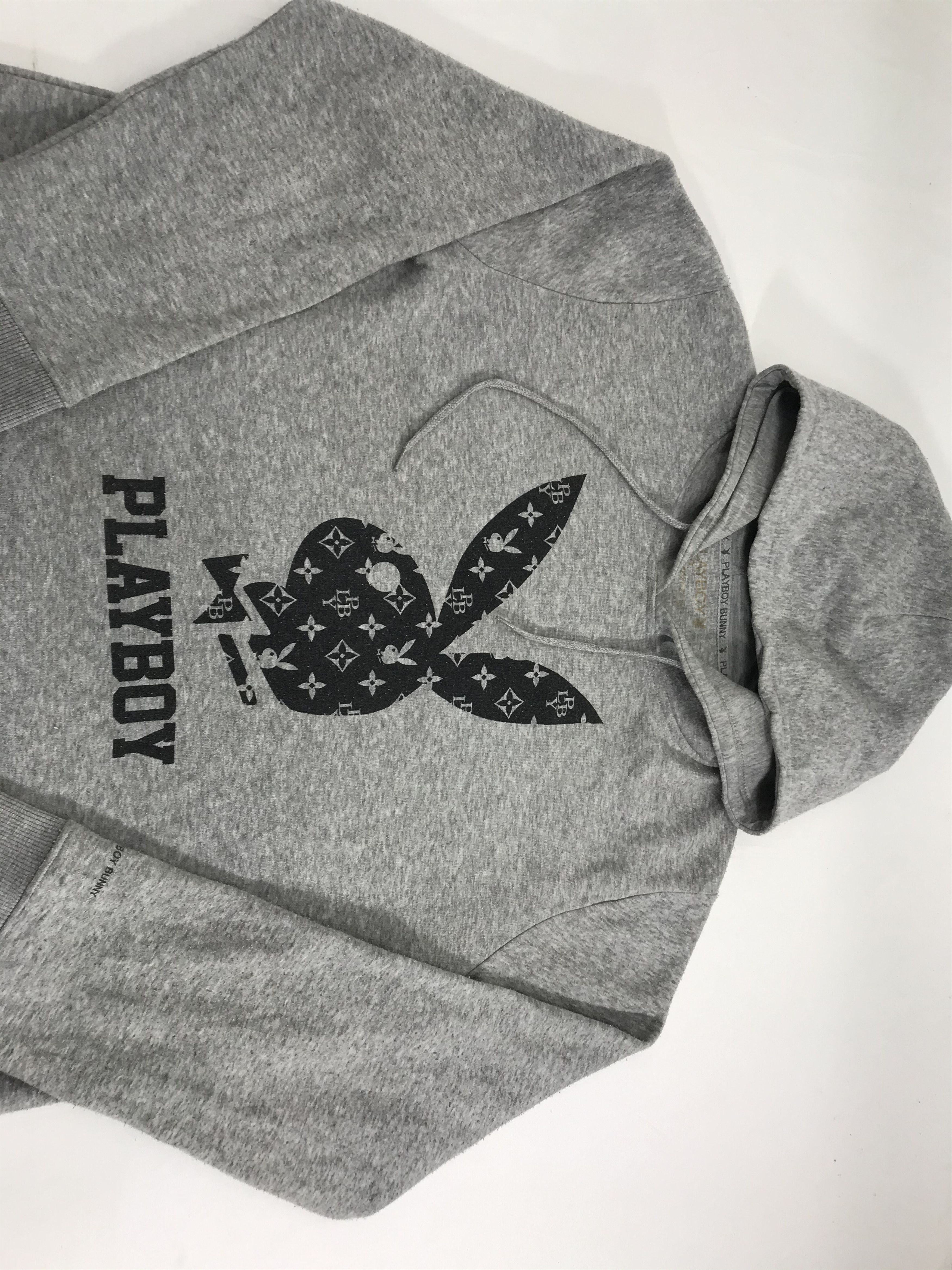 Playboy ❌Last Drop❌Playboy hoodies Sweatshirt LV monogram Big logo Size US XL / EU 56 / 4 - 4 Thumbnail