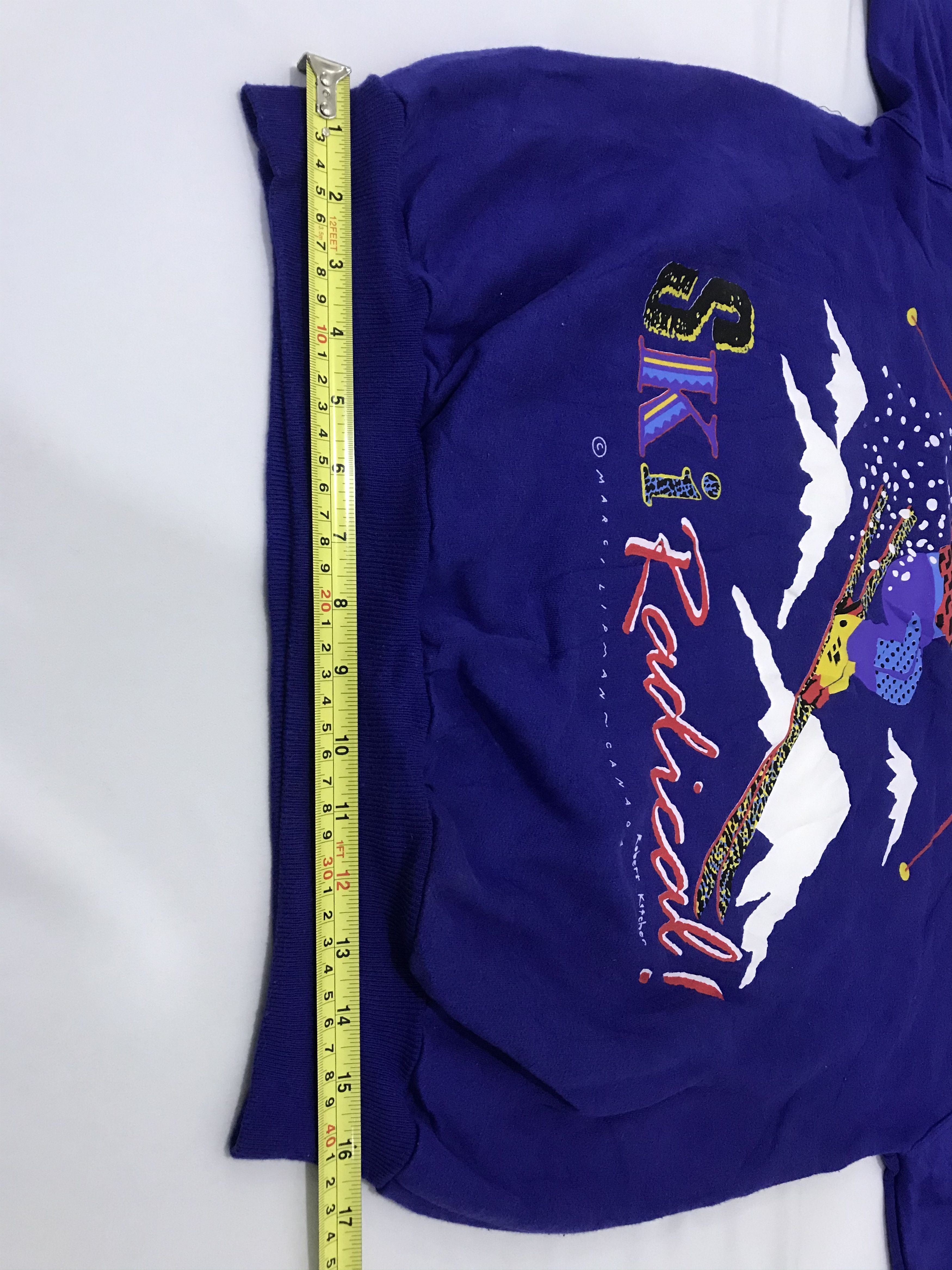 Vintage Vintage ski Radikal sweatshirt nice logo Size US XL / EU 56 / 4 - 6 Thumbnail