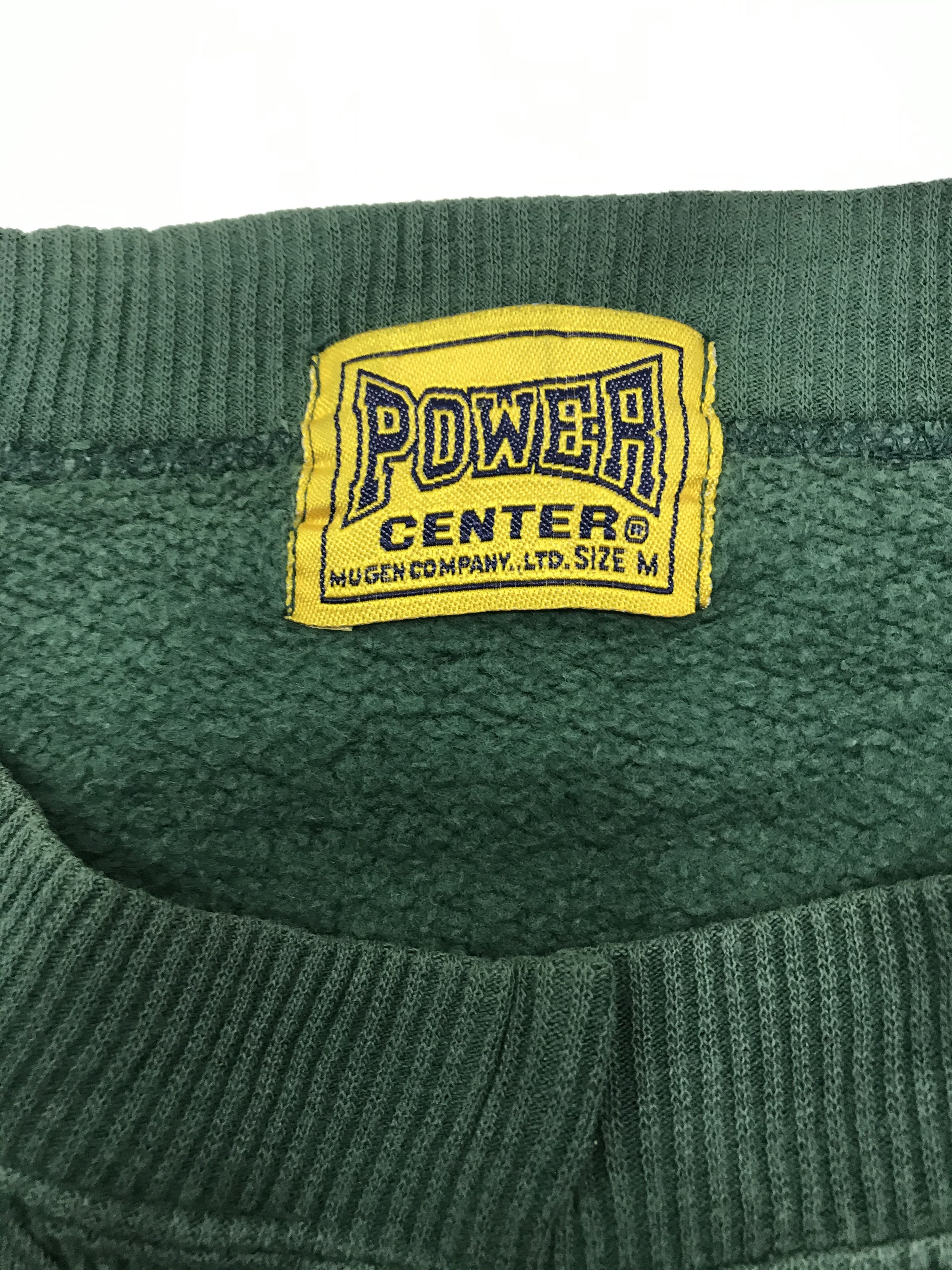 Japanese Brand × Vintage Sun faded Power Center punk design Sweater Size US XL / EU 56 / 4 - 5 Thumbnail