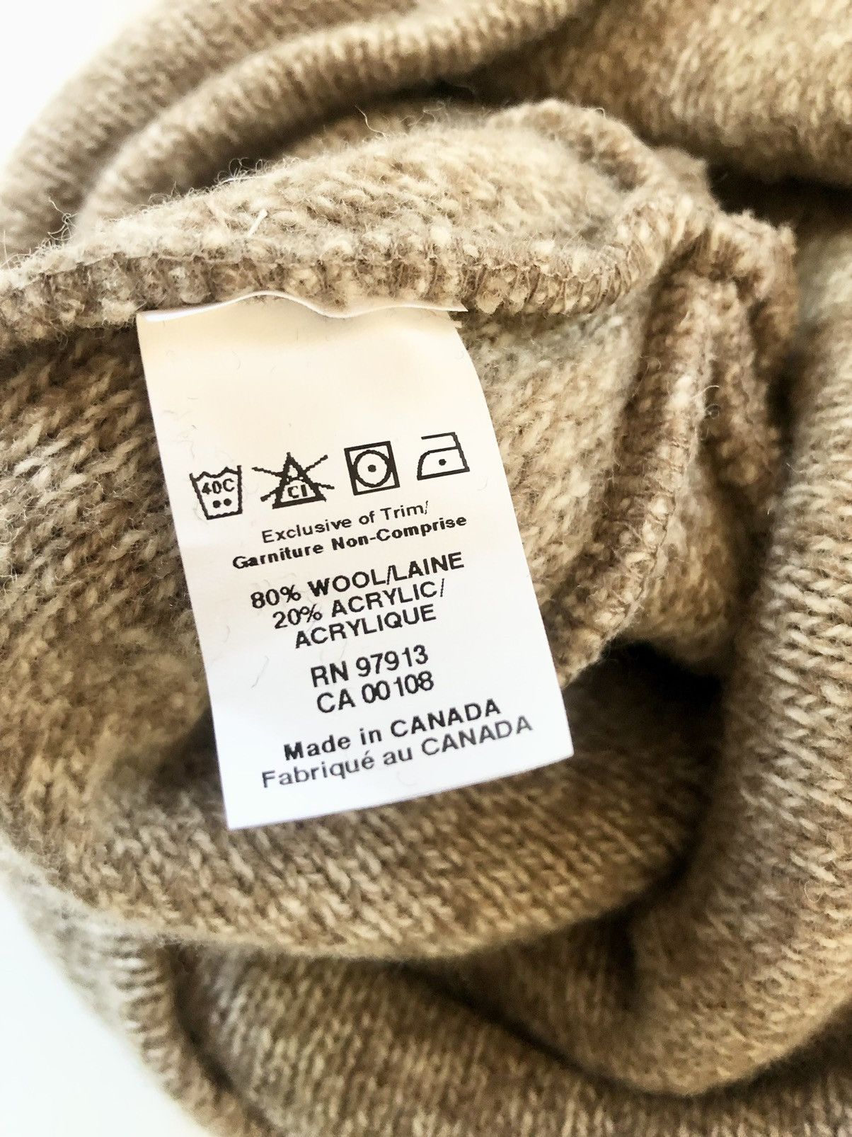 Other Baclava 80% Wool BEIGE Size ONE SIZE - 6 Thumbnail
