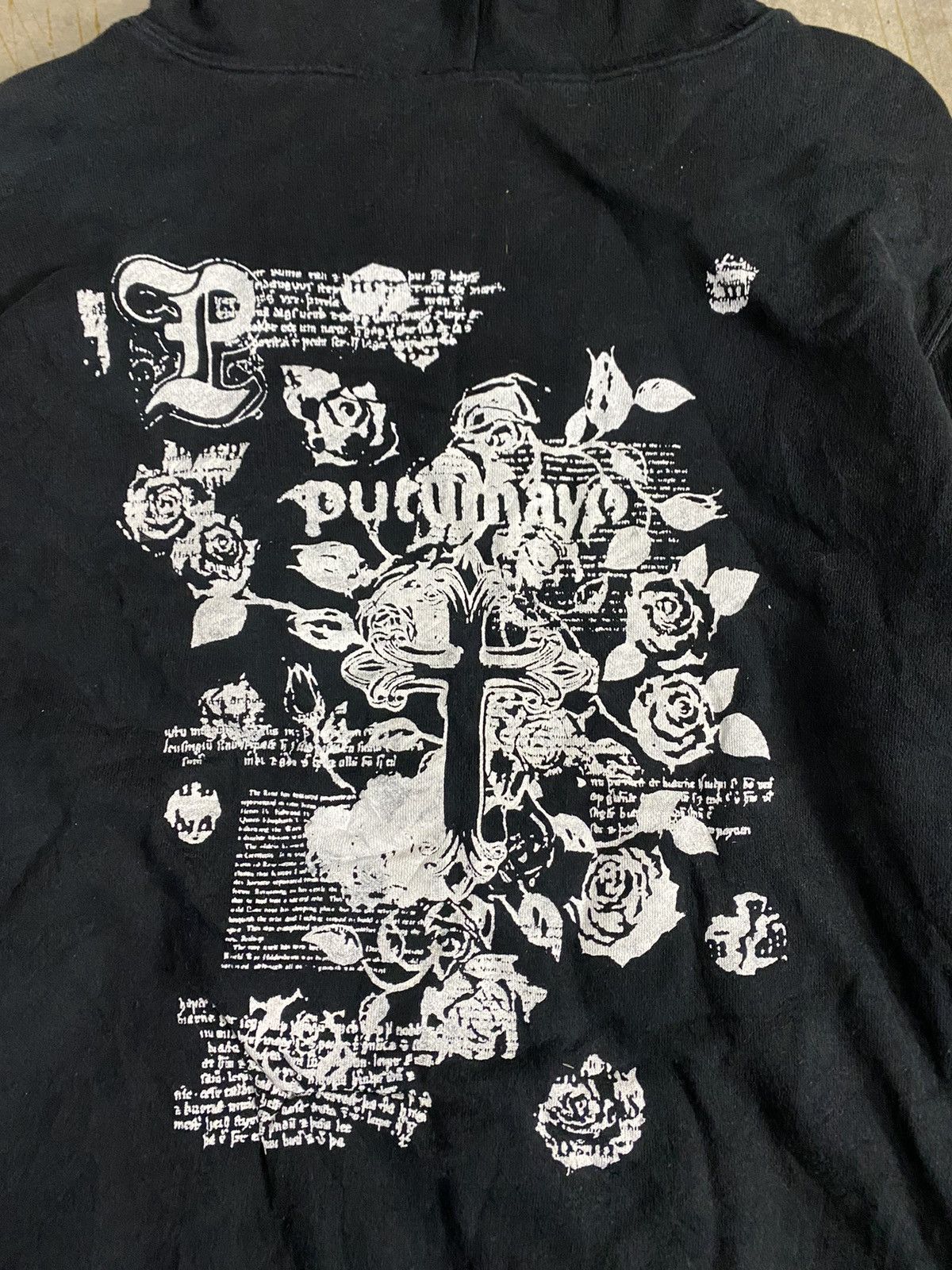 Japanese Brand Vtg PUTUMAYO Cros and Floral Cyberpunk hoodie Size US S / EU 44-46 / 1 - 10 Thumbnail