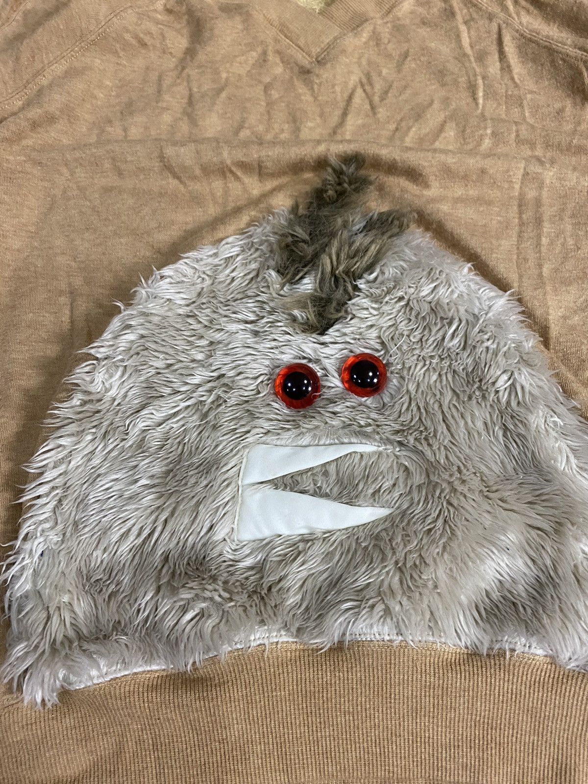 Issey Miyake × Ne-Net × mercibeaucoup 3D monster MOHAWK Punked chick funky sweatshirt Size US M / EU 48-50 / 2 - 4 Thumbnail