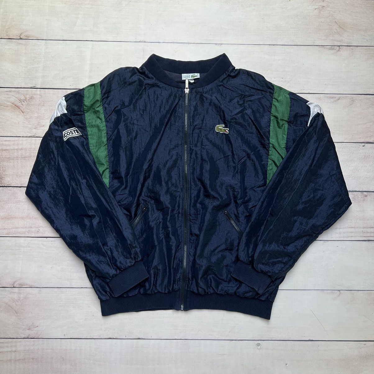 Lacoste Vintage Lacoste Jacket Size US XL / EU 56 / 4 - 1 Thumbnail