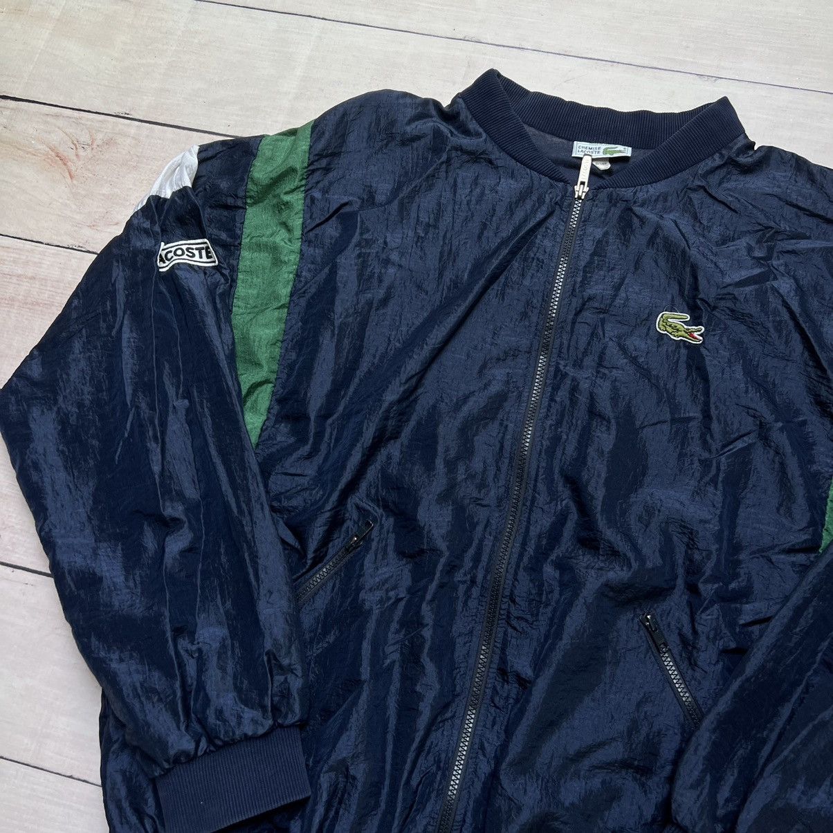 Lacoste Vintage Lacoste Jacket Size US XL / EU 56 / 4 - 3 Thumbnail