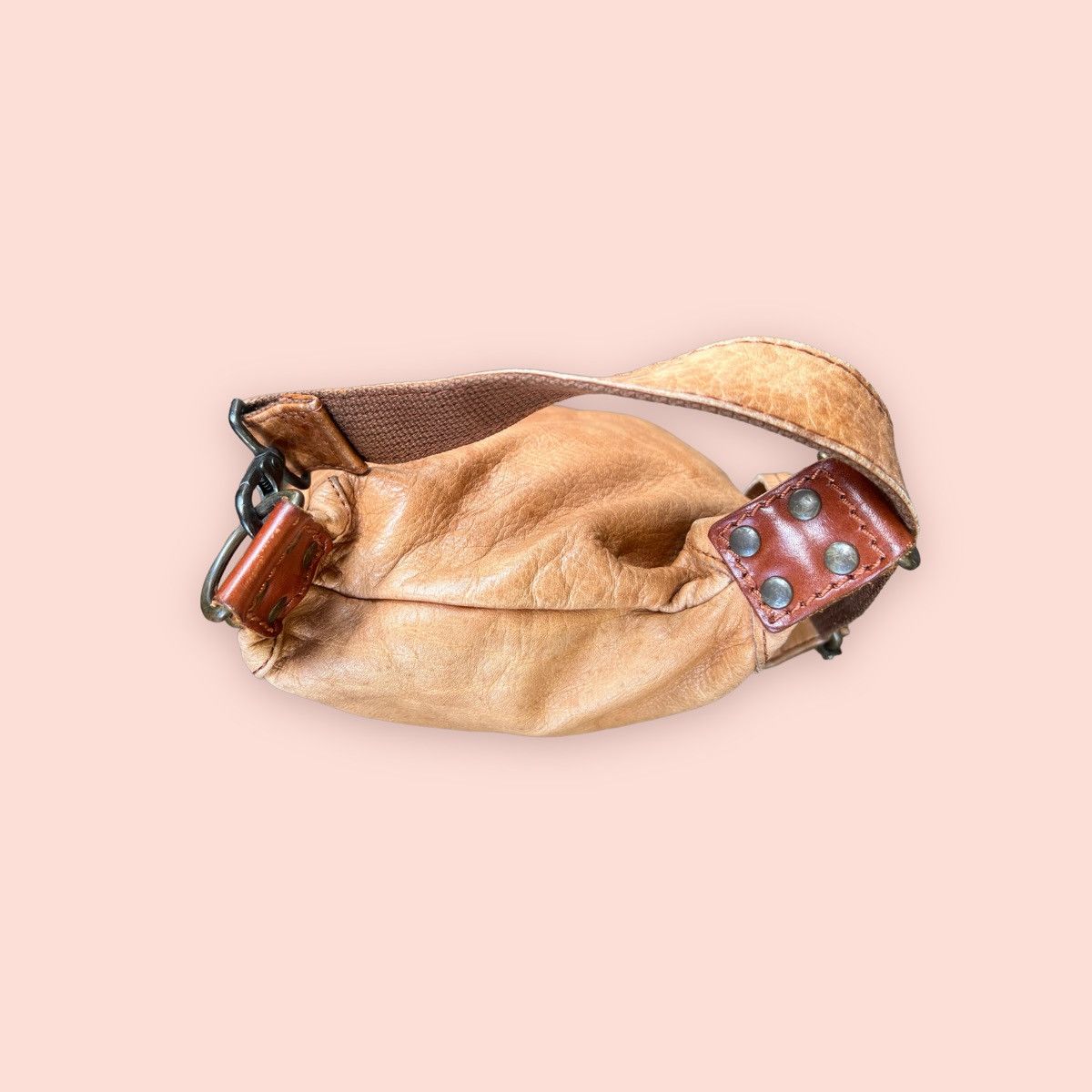 Creed × Genuine Leather × Japanese Brand VINTAGE CREED GENUINE LEATHER 3 WAY BODY BAG Size ONE SIZE - 12 Thumbnail