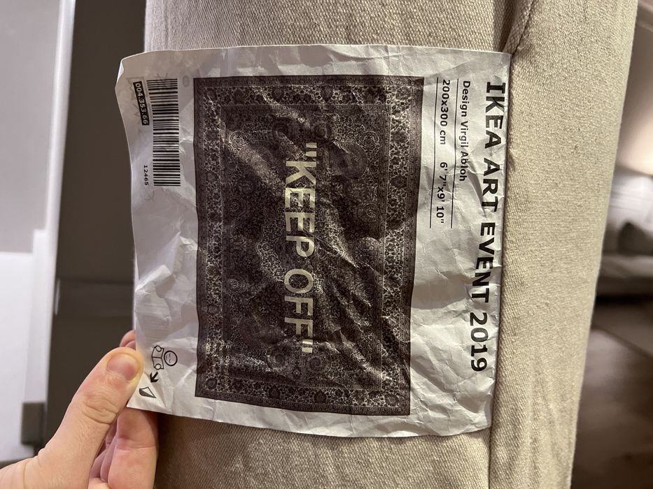 Ikea Virgil Abloh X IKEA “Keep Off” Rug 200X300CM