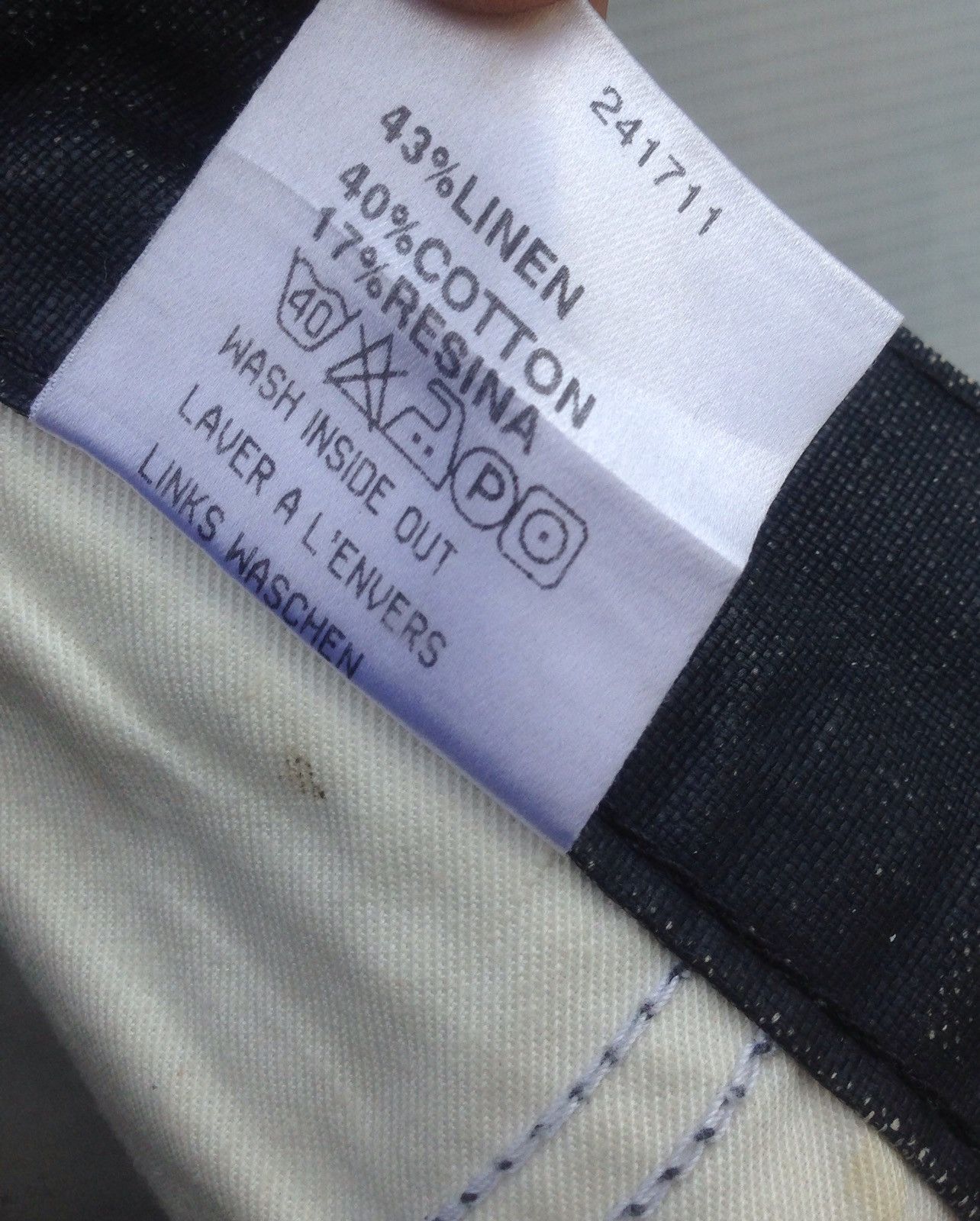 G-Star Genuine G Star Baggy Linen Trousers Pants Size US 33 - 14 Thumbnail